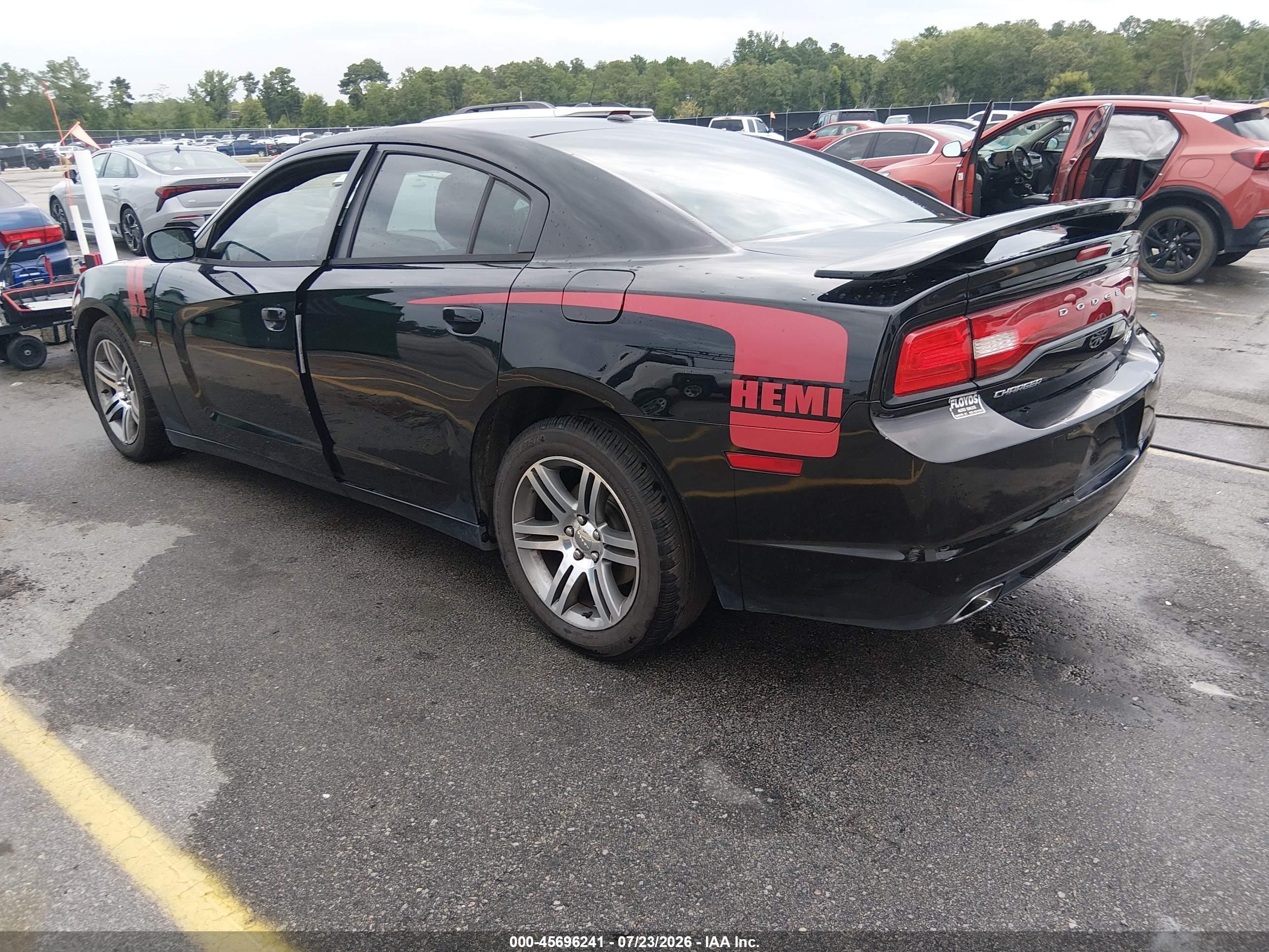 2013 Dodge Charger R/t Черный vin: 2C3CDXCT7DH661174
