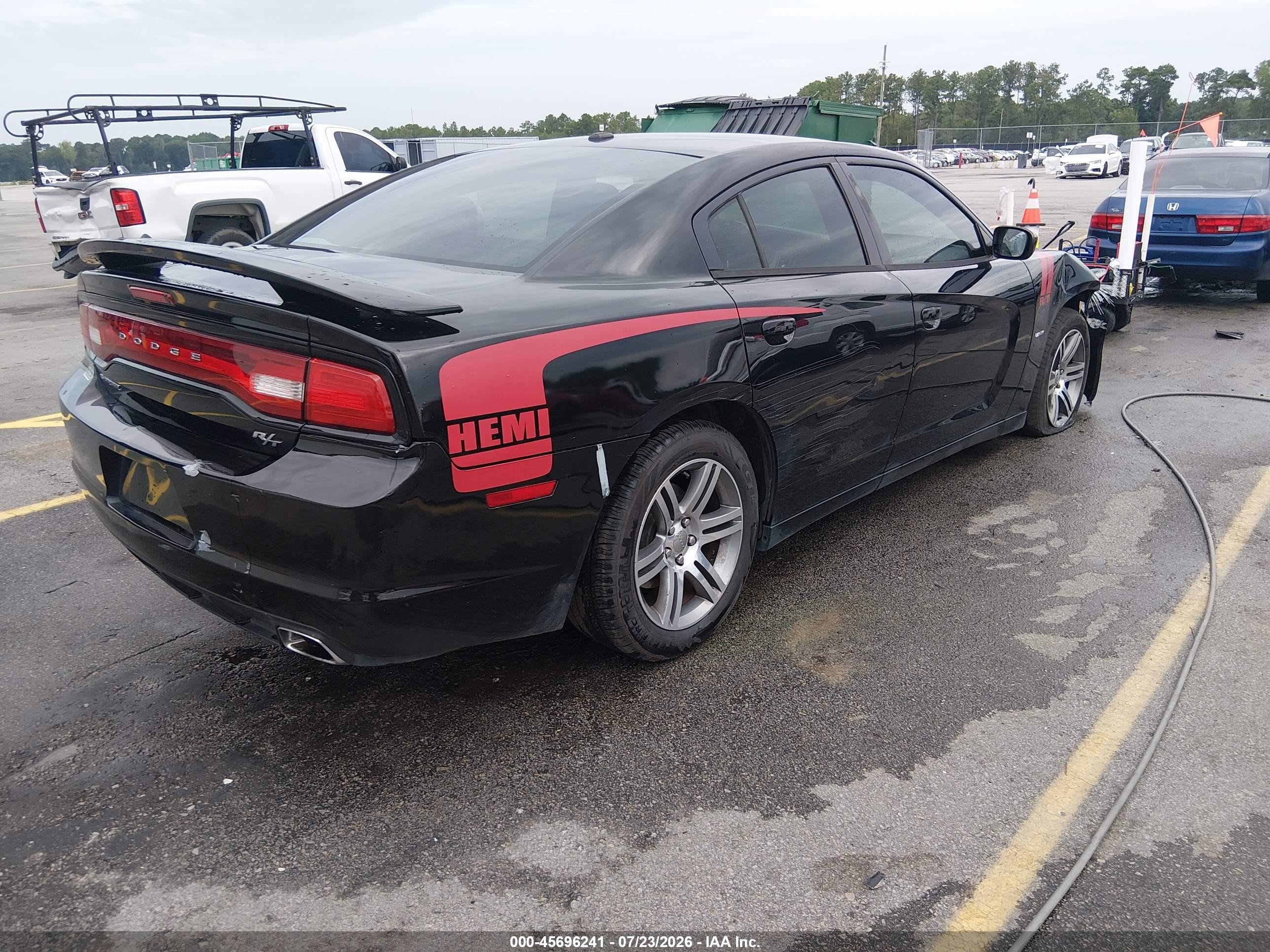 2013 Dodge Charger R/t Черный vin: 2C3CDXCT7DH661174