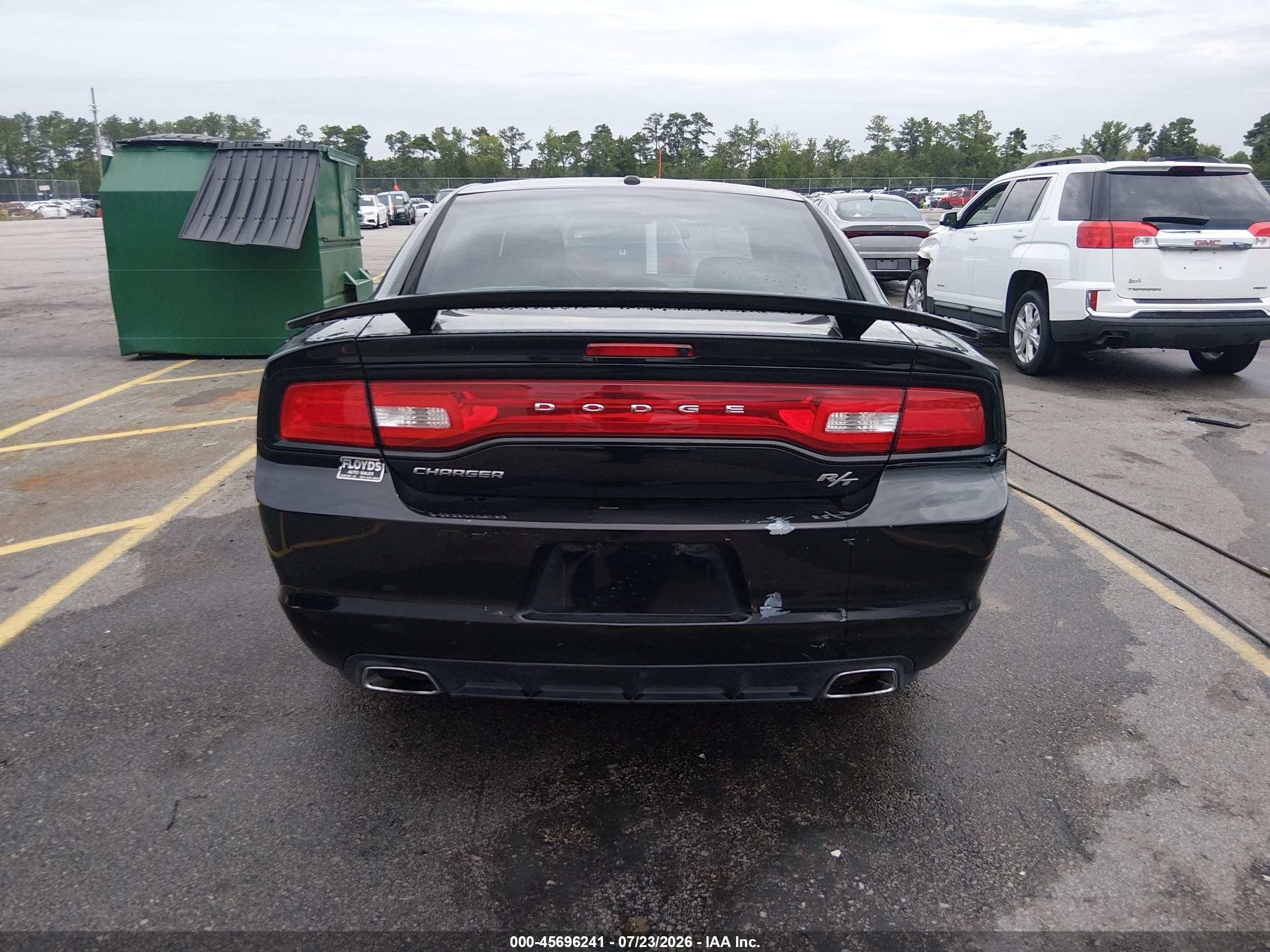 2013 Dodge Charger R/t Черный vin: 2C3CDXCT7DH661174