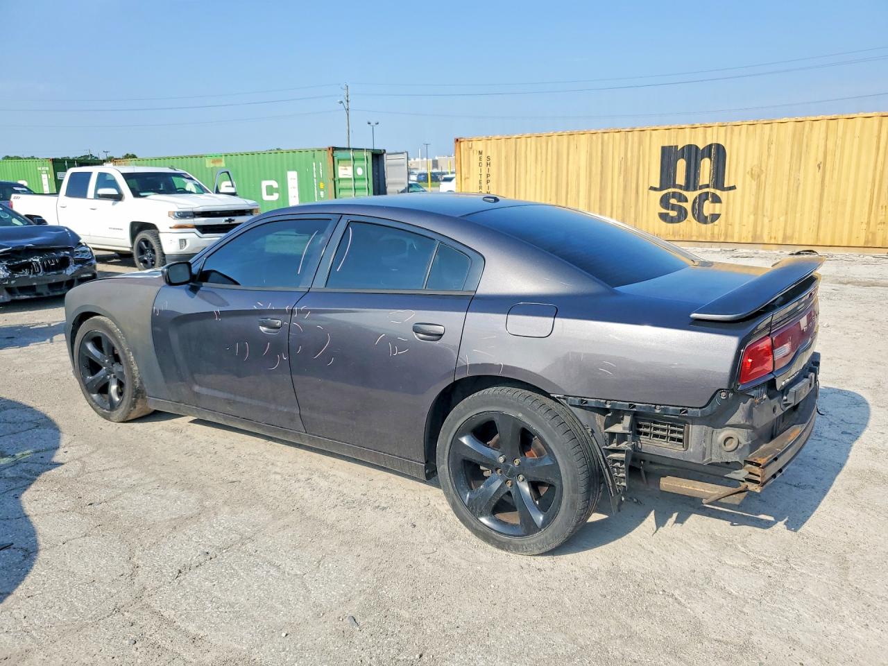 2013 Dodge Charger R Gray vin: 2C3CDXCT7DH682168