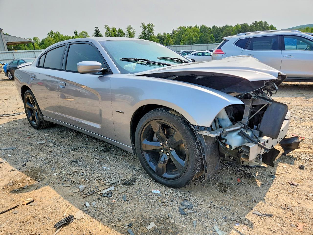 2013 Dodge Charger R/t Silver vin: 2C3CDXCT7DH713757