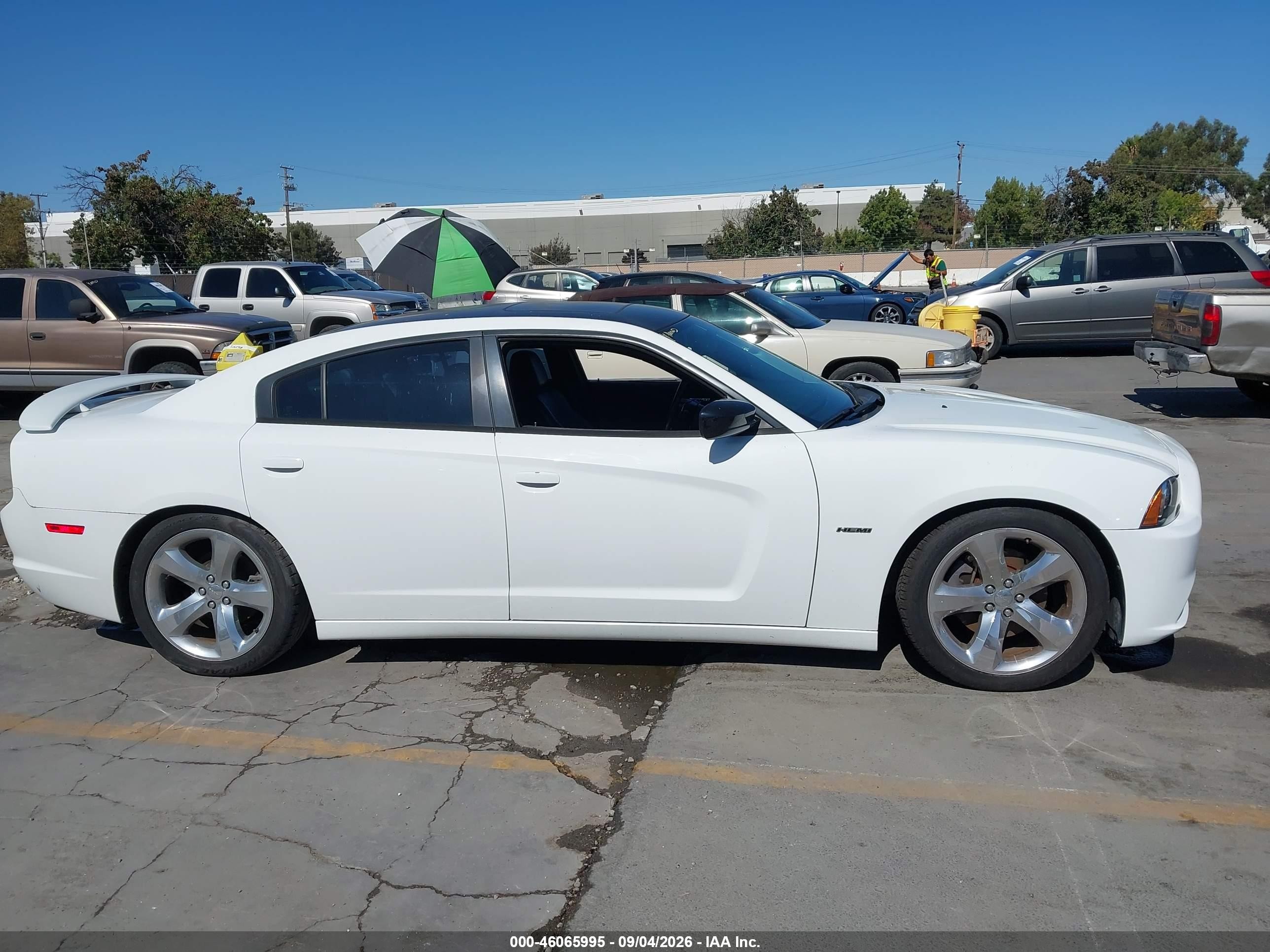 2013 Dodge Charger R/t Plus White vin: 2C3CDXCT7DH738304