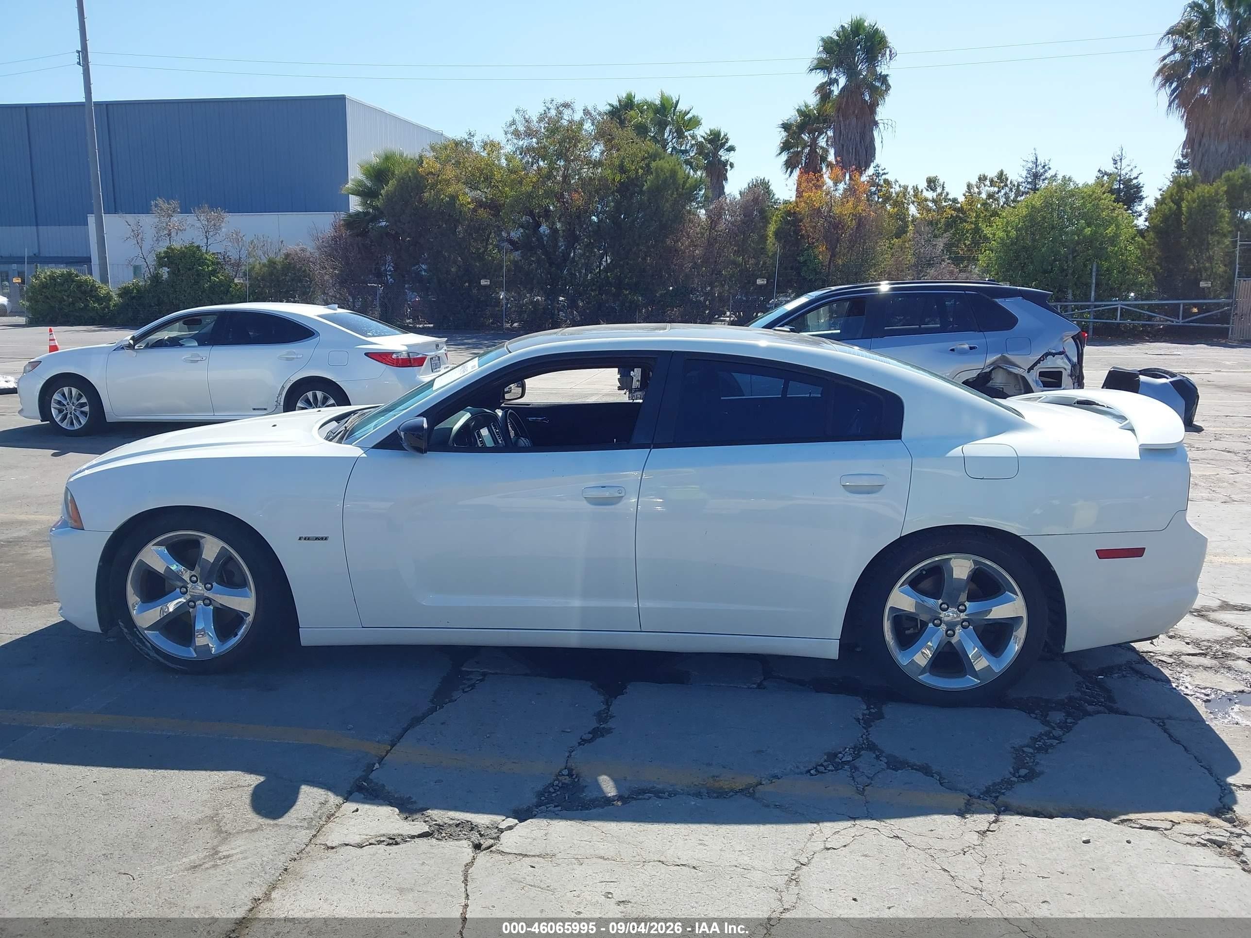 2013 Dodge Charger R/t Plus White vin: 2C3CDXCT7DH738304