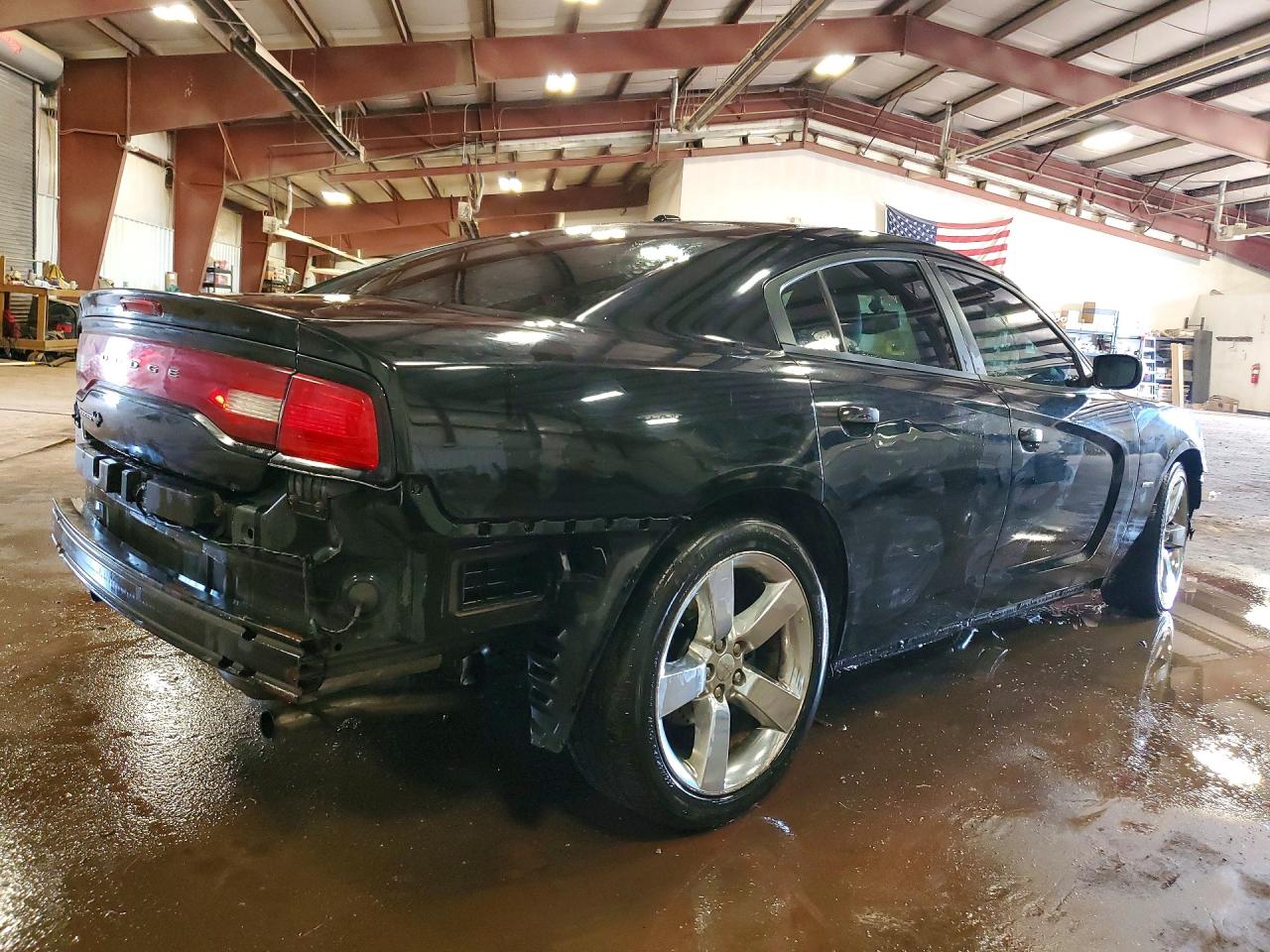 2014 Dodge Charger R Black vin: 2C3CDXCT7EH147522