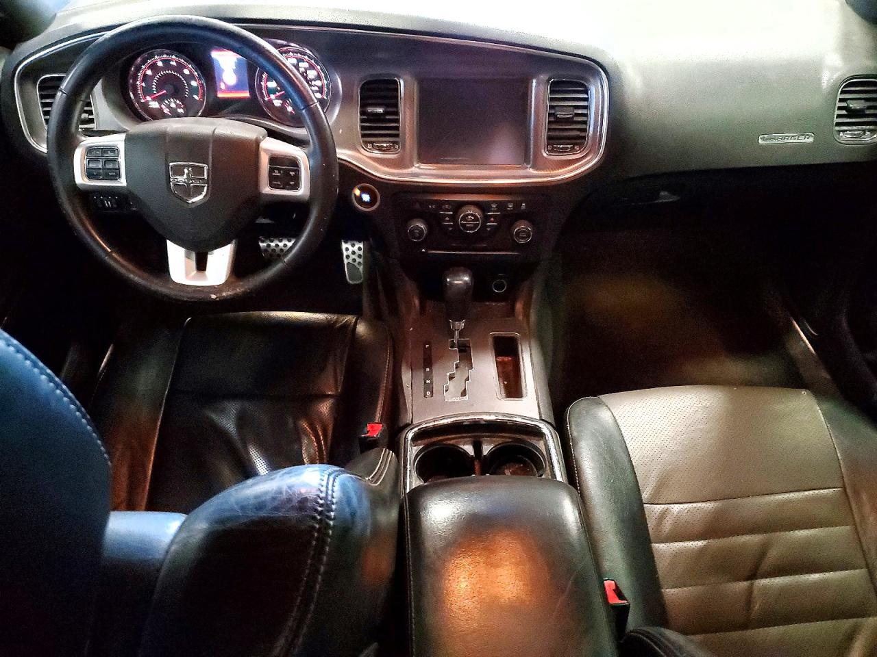 2014 Dodge Charger R Black vin: 2C3CDXCT7EH147522