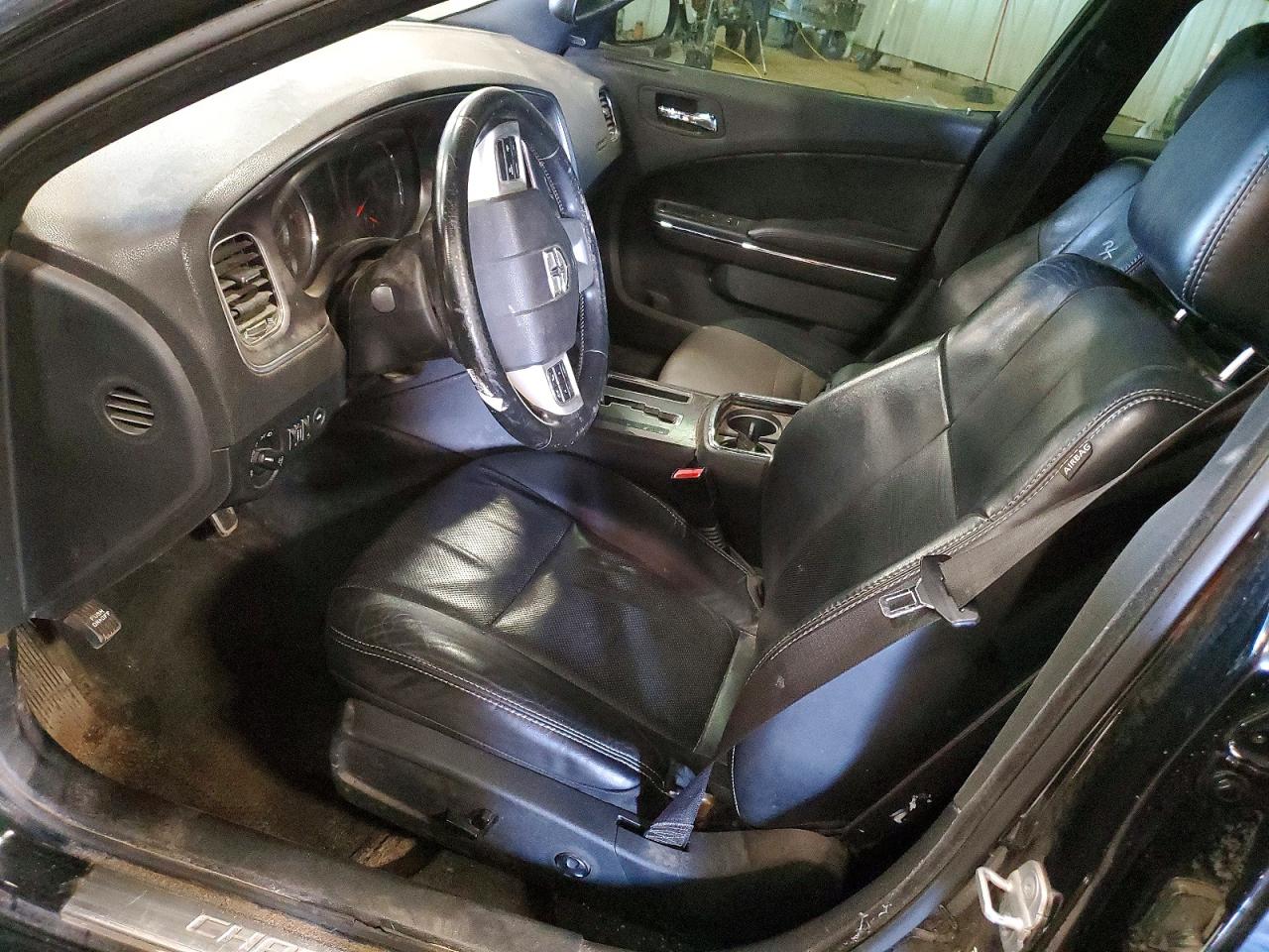 2014 Dodge Charger R Black vin: 2C3CDXCT7EH147522