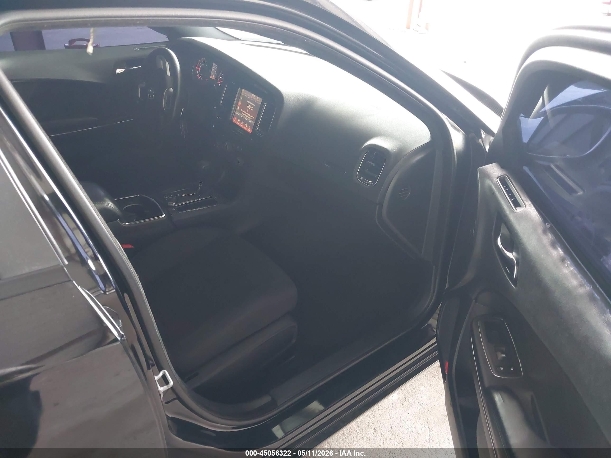 2014 Dodge Charger R/t Black vin: 2C3CDXCT7EH182240