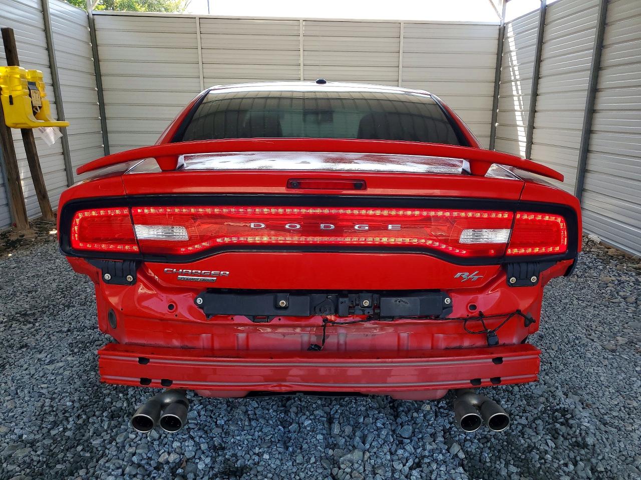 2014 Dodge Charger R/t Red vin: 2C3CDXCT7EH202258