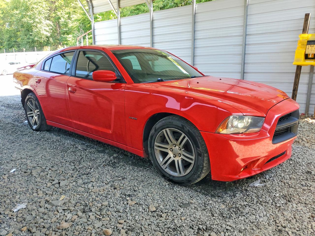 2014 Dodge Charger R/t Red vin: 2C3CDXCT7EH202258