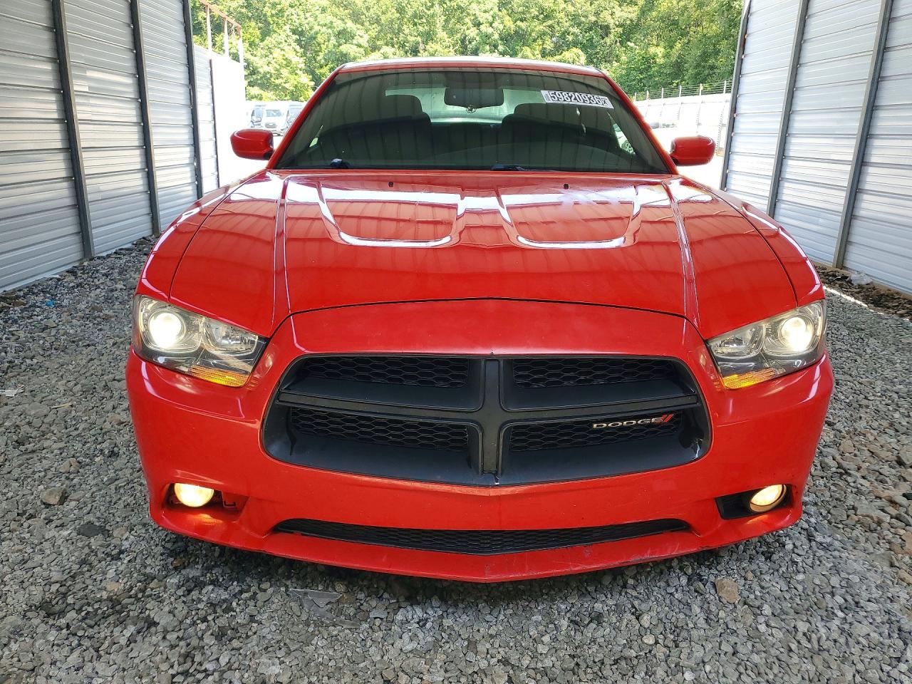 2014 Dodge Charger R/t Red vin: 2C3CDXCT7EH202258