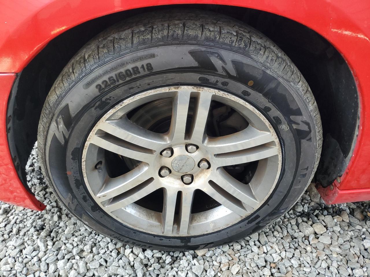 2014 Dodge Charger R/t Red vin: 2C3CDXCT7EH202258 Damage: Left Front Wheel, Curb Rash, > 12 Inches