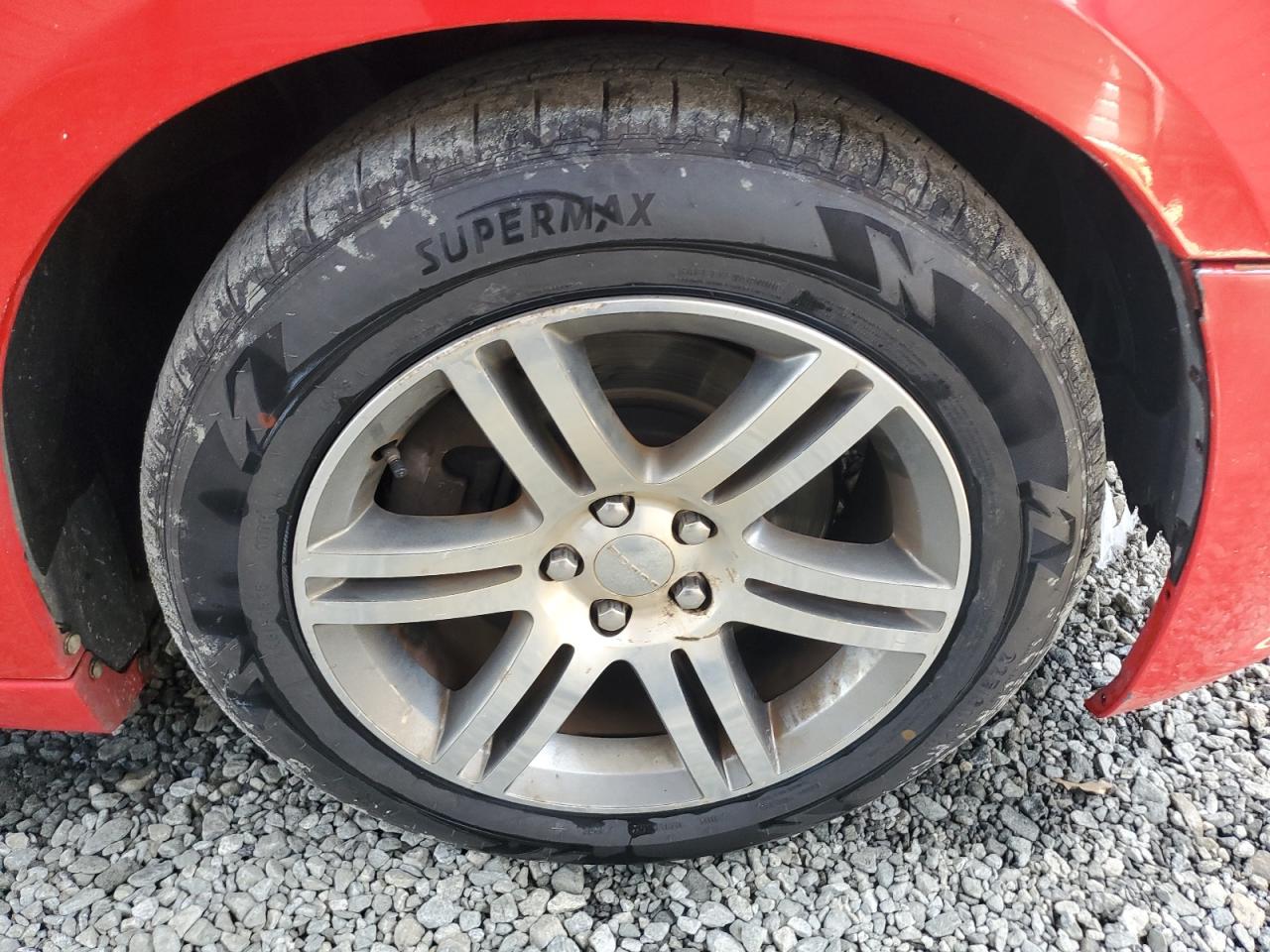 2014 Dodge Charger R/t Red vin: 2C3CDXCT7EH202258 Damage: Right Rear Wheel, Curb Rash, > 12 Inches