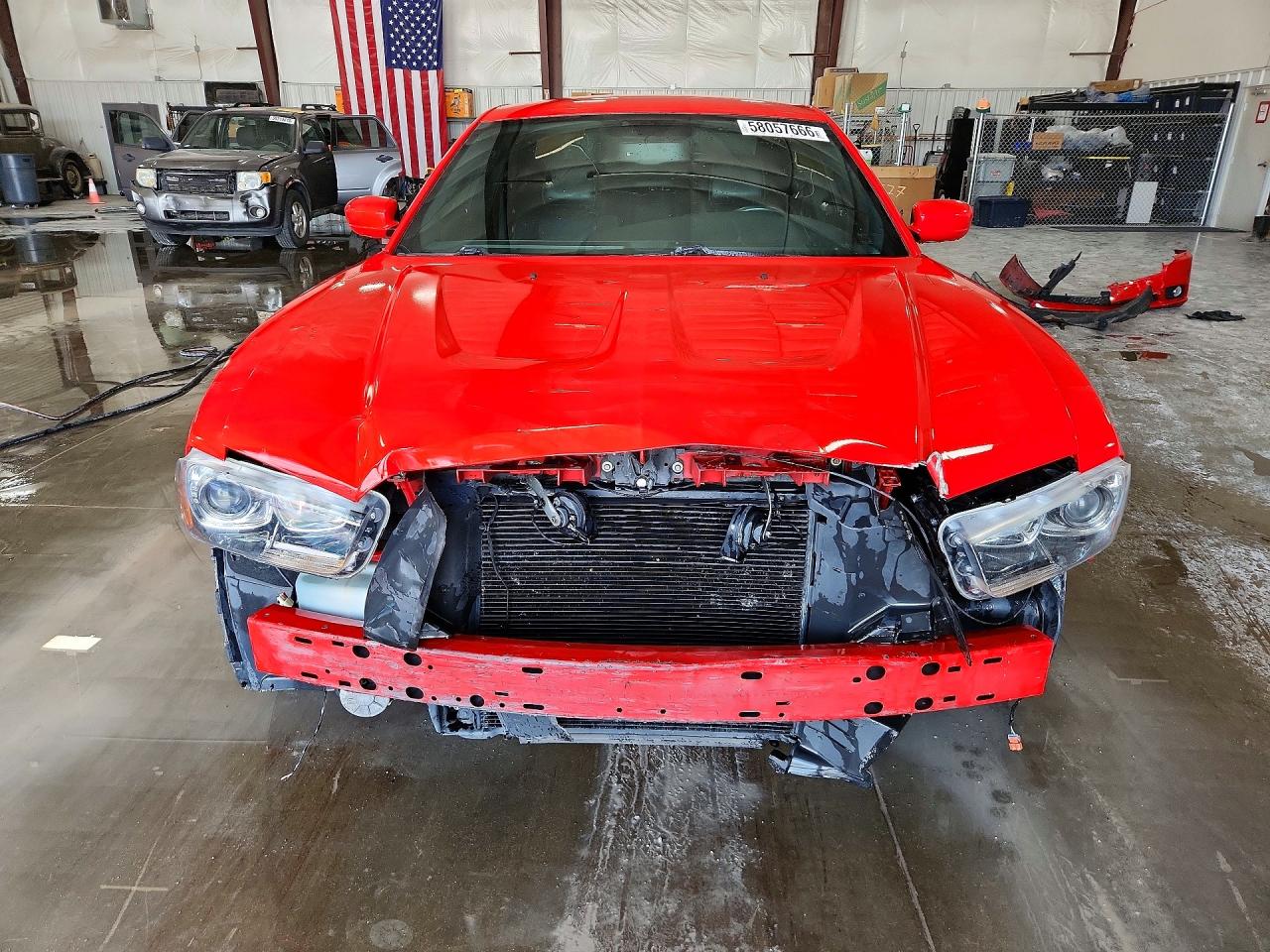 2014 Dodge Charger R/t Red vin: 2C3CDXCT7EH234434