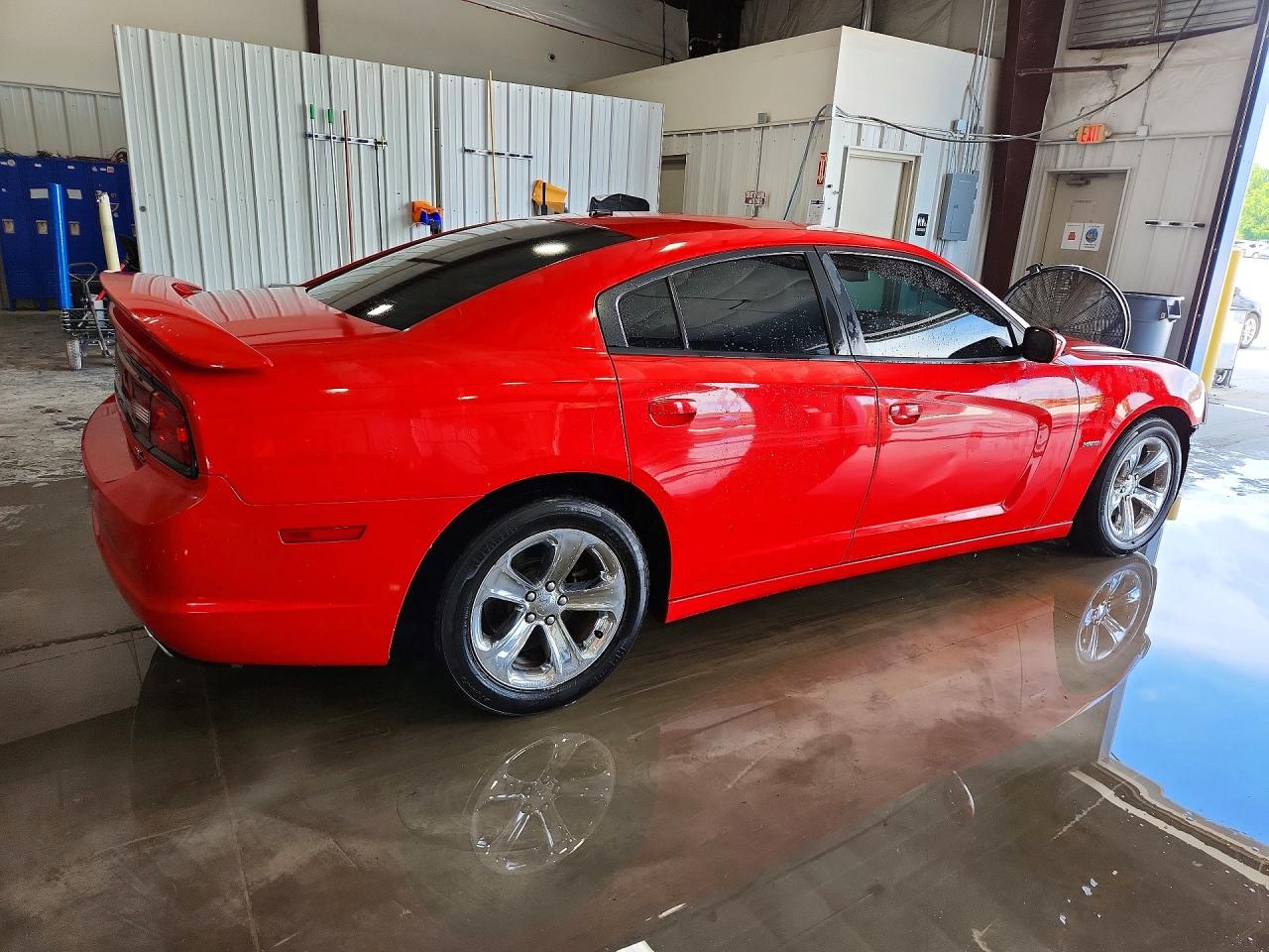 2014 Dodge Charger R/t Red vin: 2C3CDXCT7EH234434