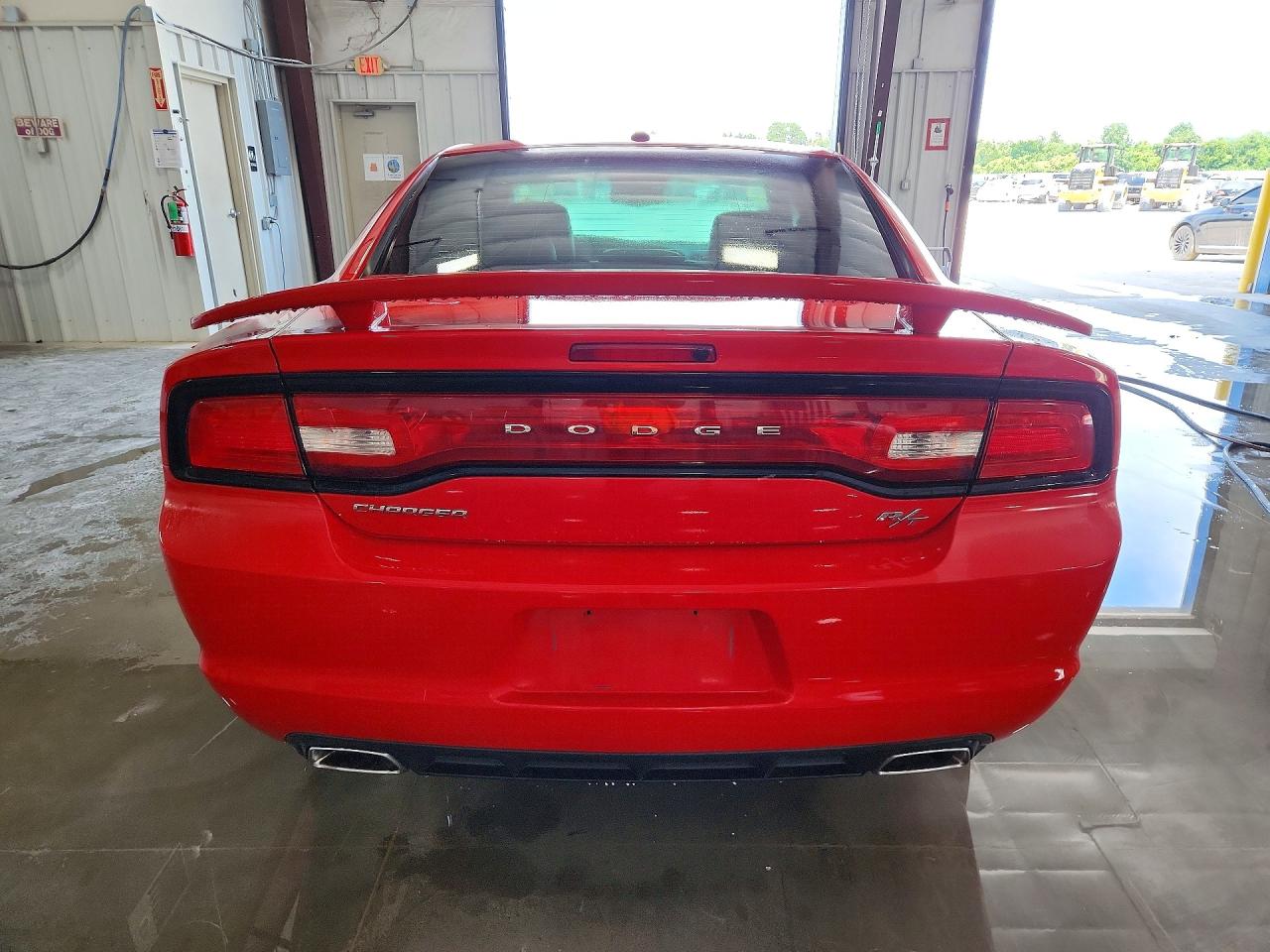 2014 Dodge Charger R/t Red vin: 2C3CDXCT7EH234434