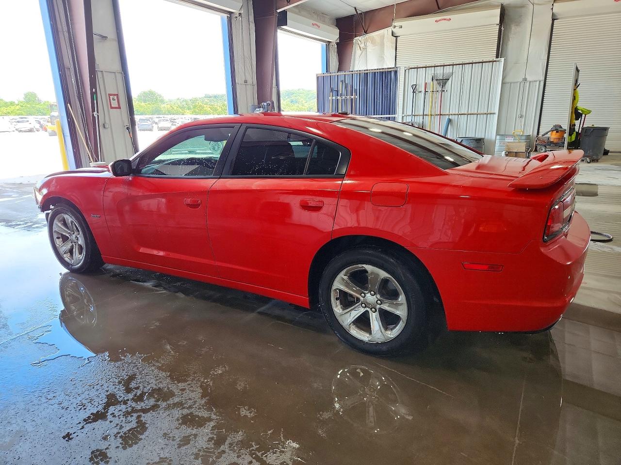2014 Dodge Charger R/t Red vin: 2C3CDXCT7EH234434