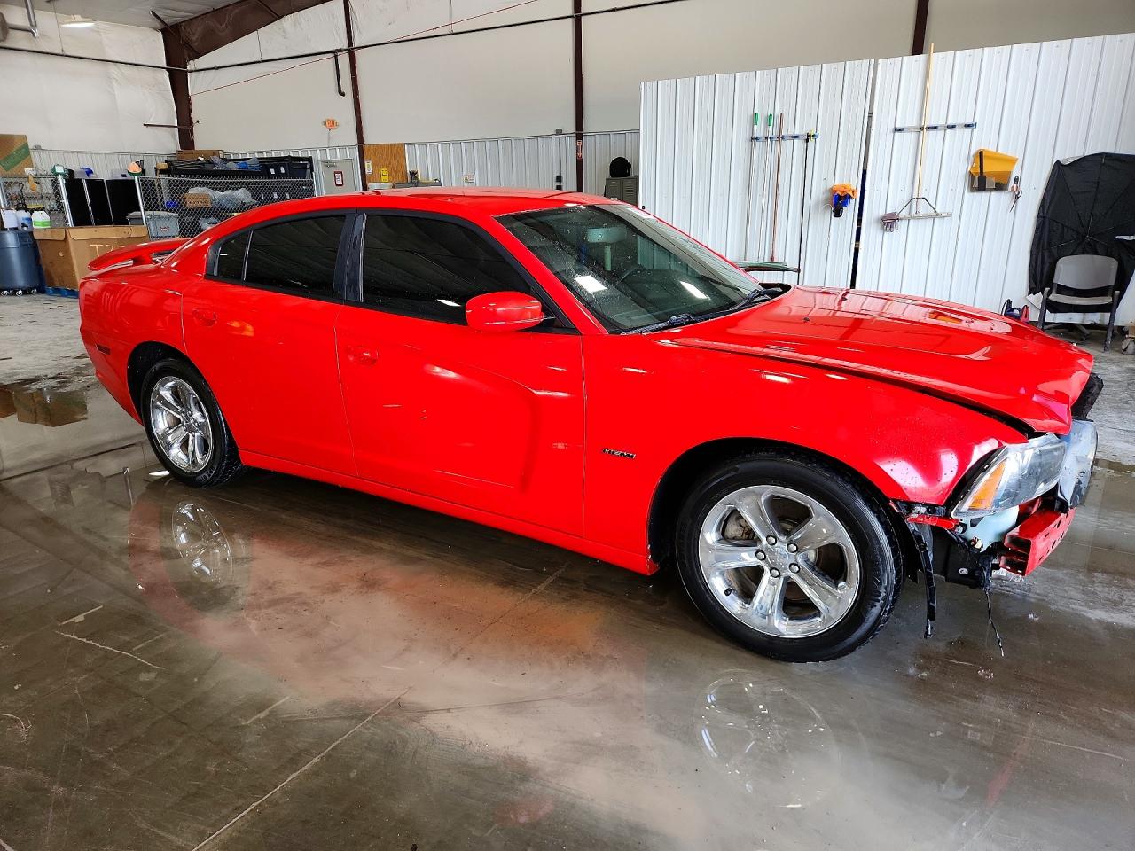 2014 Dodge Charger R/t Red vin: 2C3CDXCT7EH234434