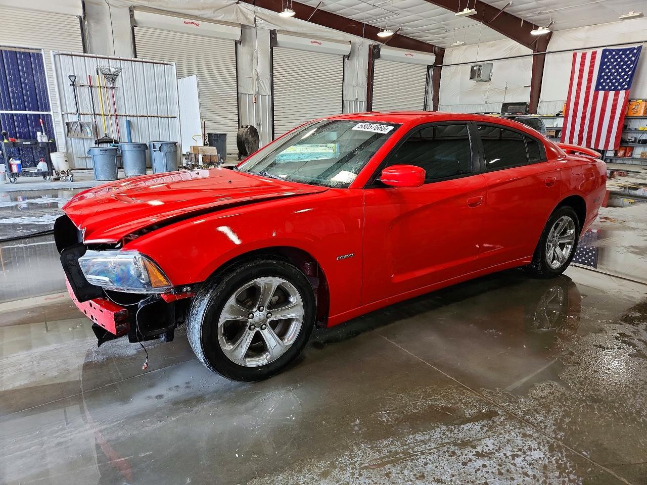 2014 Dodge Charger R/t Red vin: 2C3CDXCT7EH234434