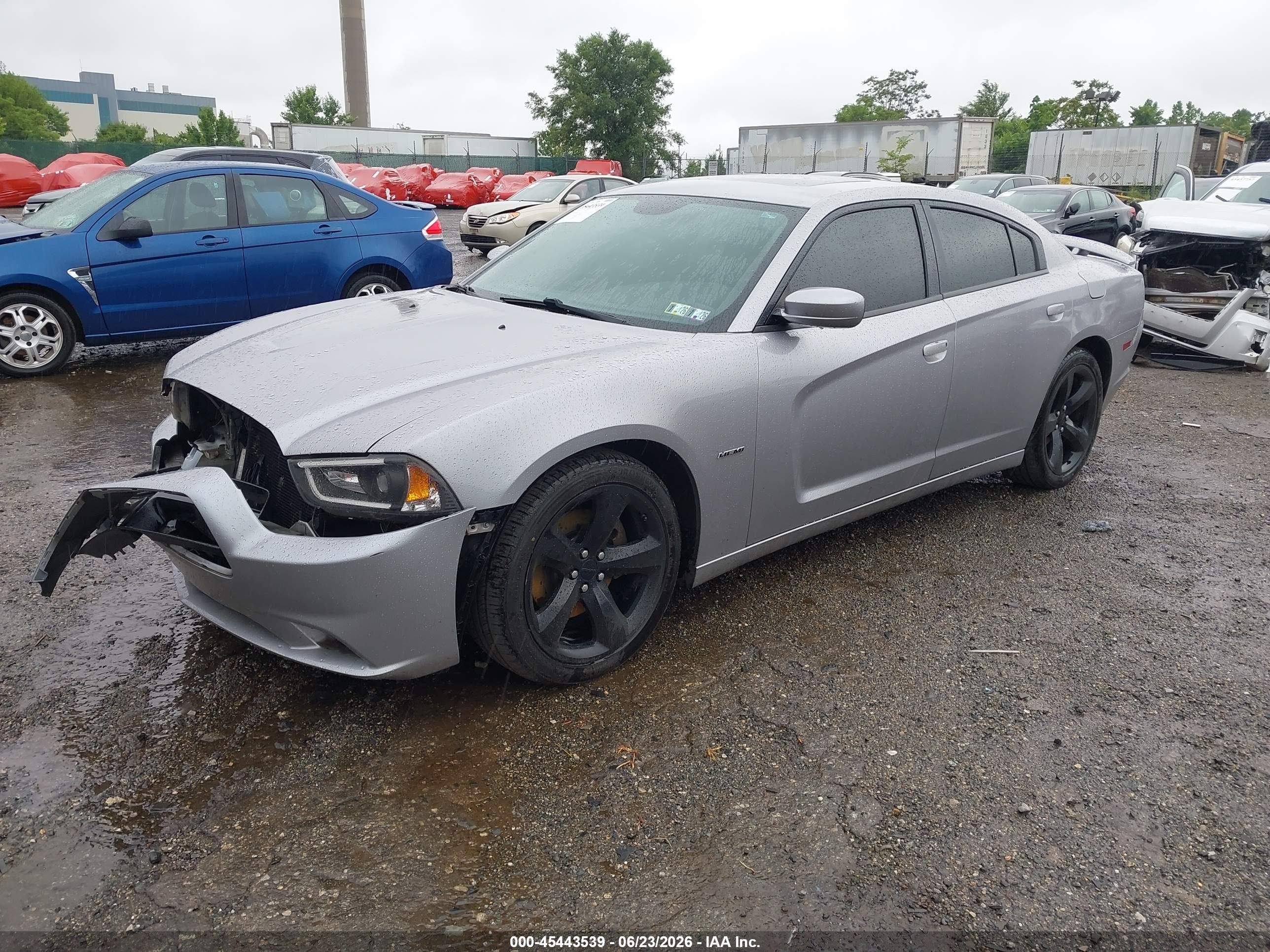 2014 Dodge Charger R/t Plus Gray vin: 2C3CDXCT7EH295864