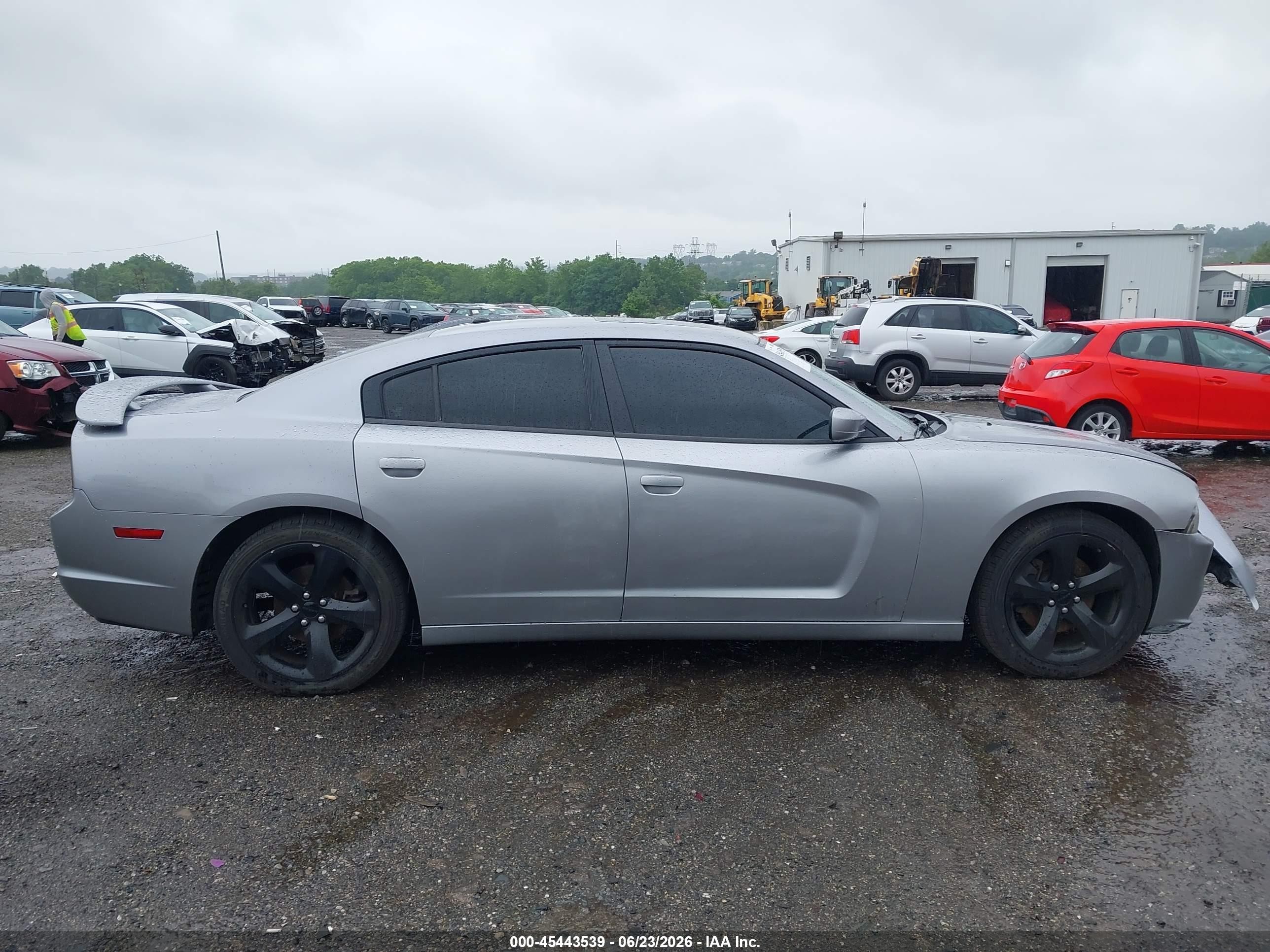 2014 Dodge Charger R/t Plus Gray vin: 2C3CDXCT7EH295864