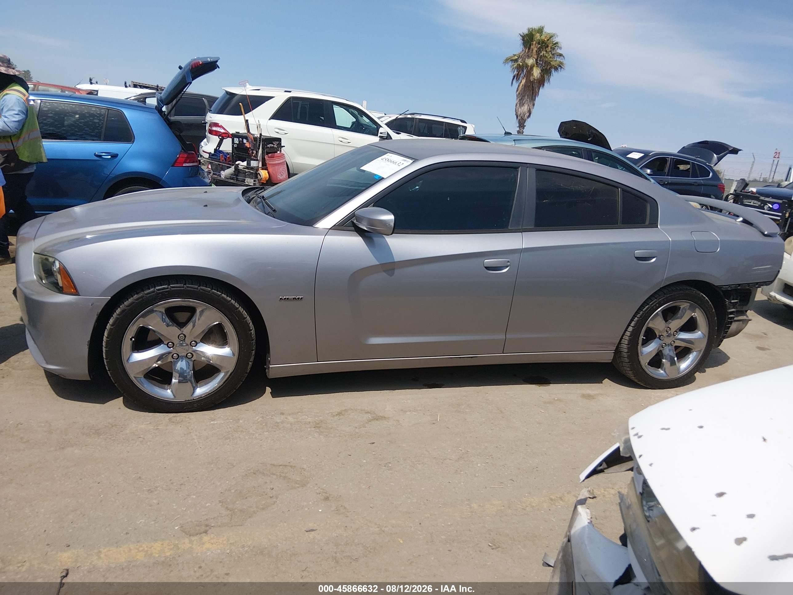 2014 Dodge Charger Road/track Серебряный vin: 2C3CDXCT7EH321928