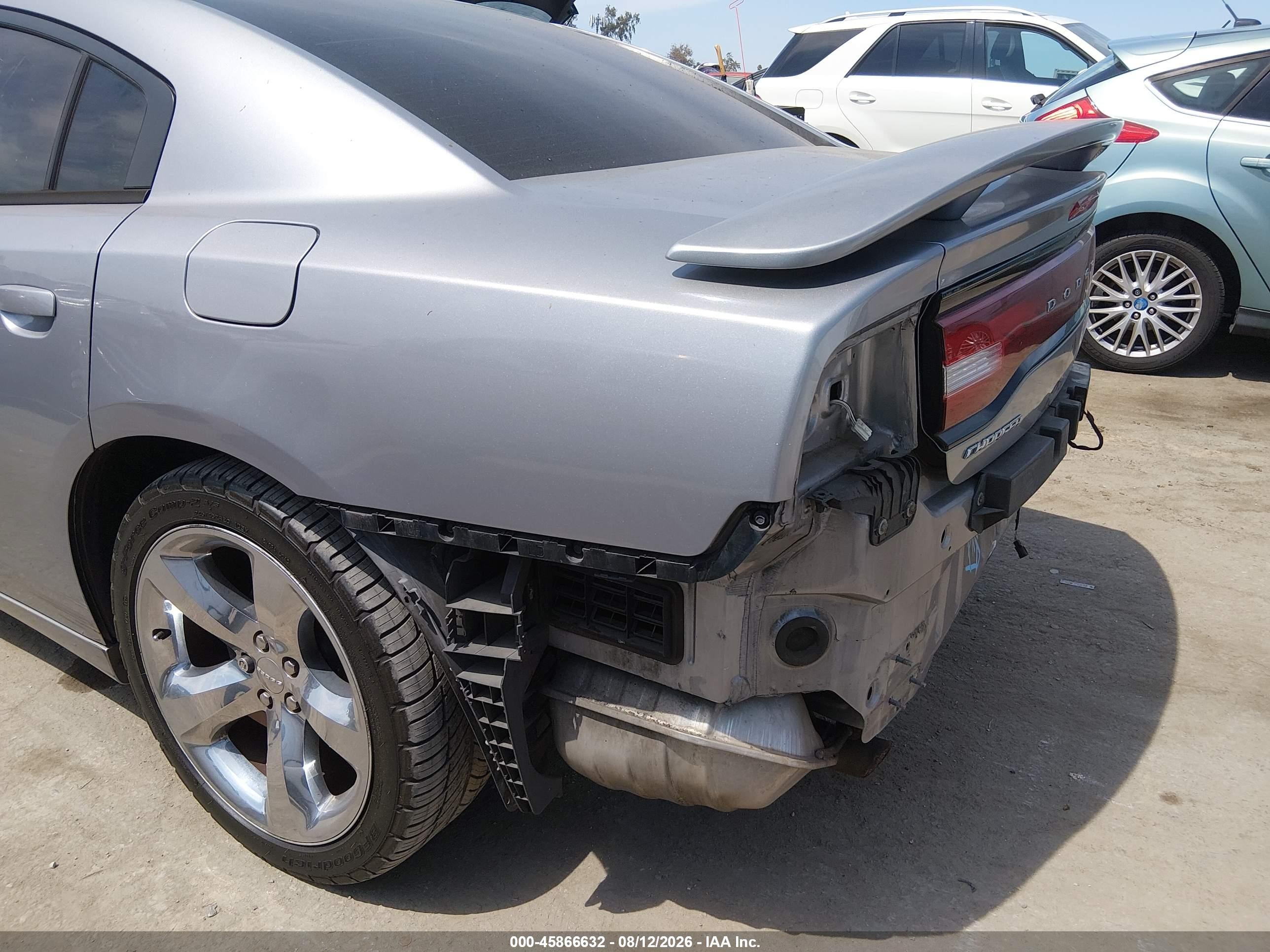 2014 Dodge Charger Road/track Серебряный vin: 2C3CDXCT7EH321928