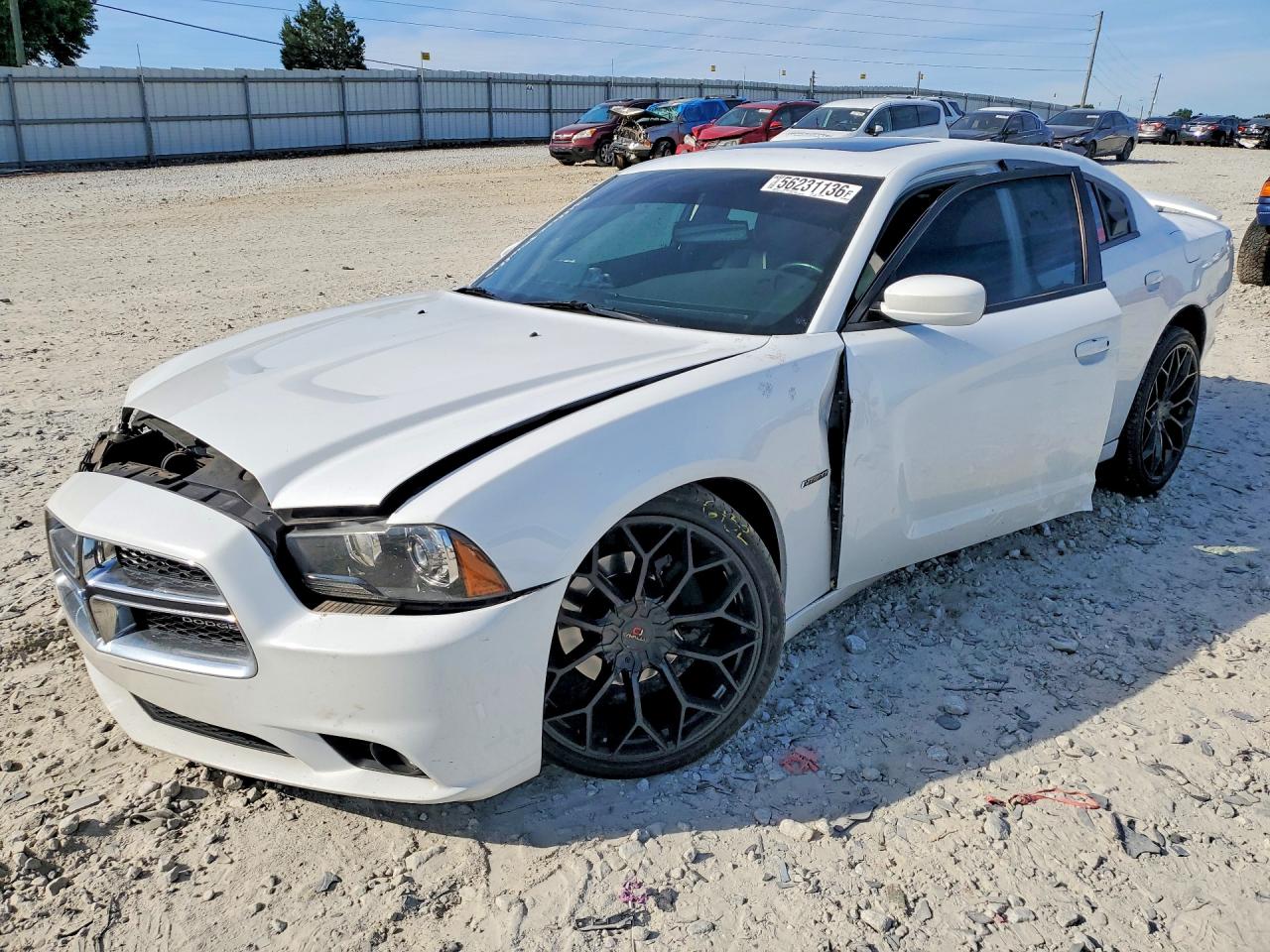 2014 Dodge Charger R White vin: 2C3CDXCT7EH368912