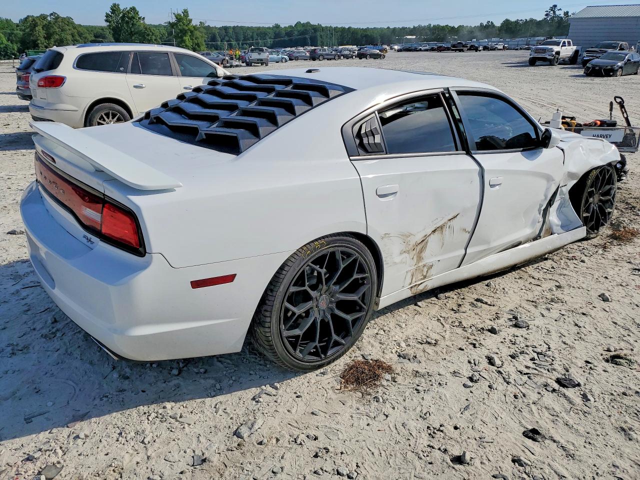 2014 Dodge Charger R White vin: 2C3CDXCT7EH368912