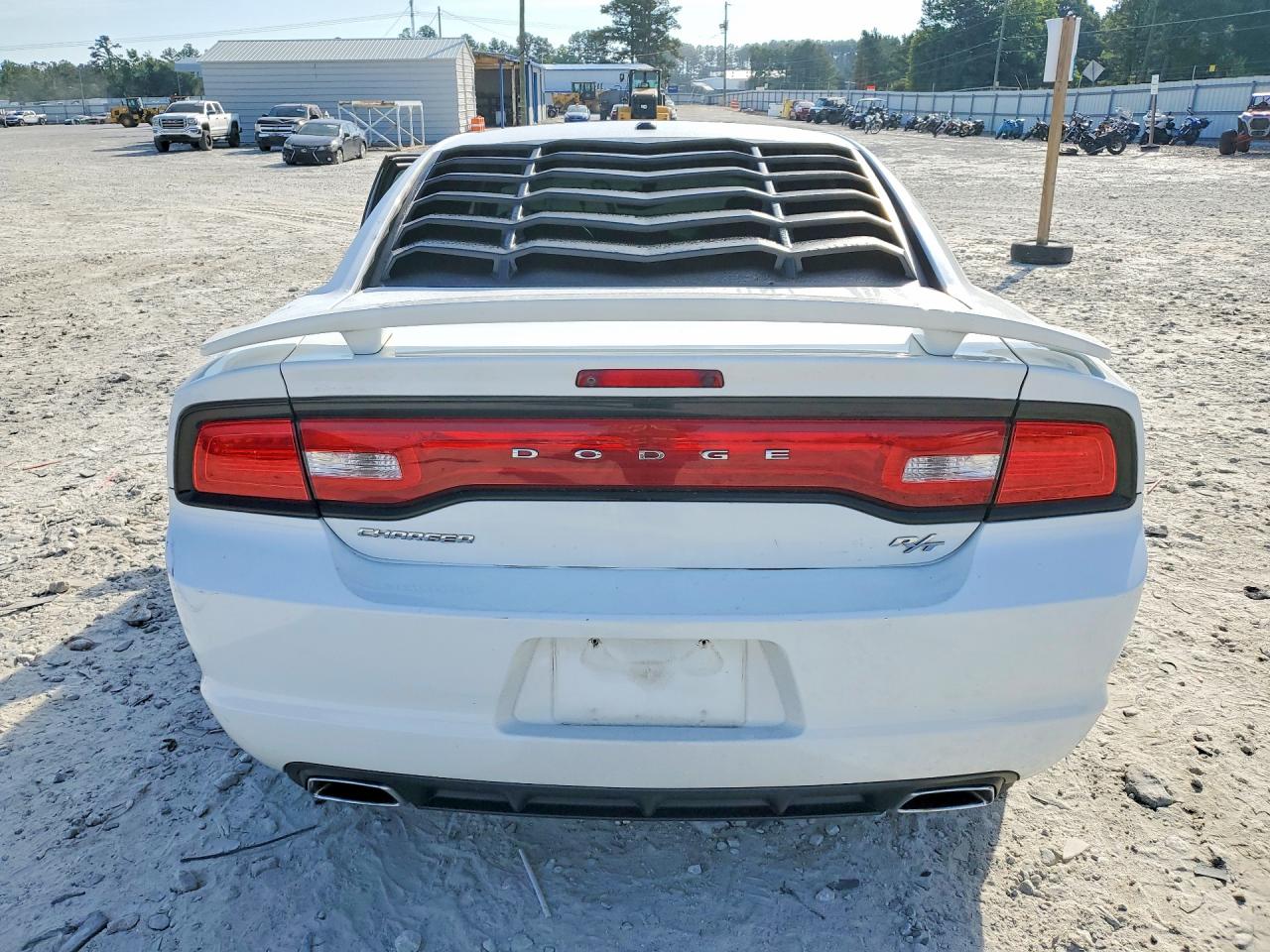 2014 Dodge Charger R White vin: 2C3CDXCT7EH368912
