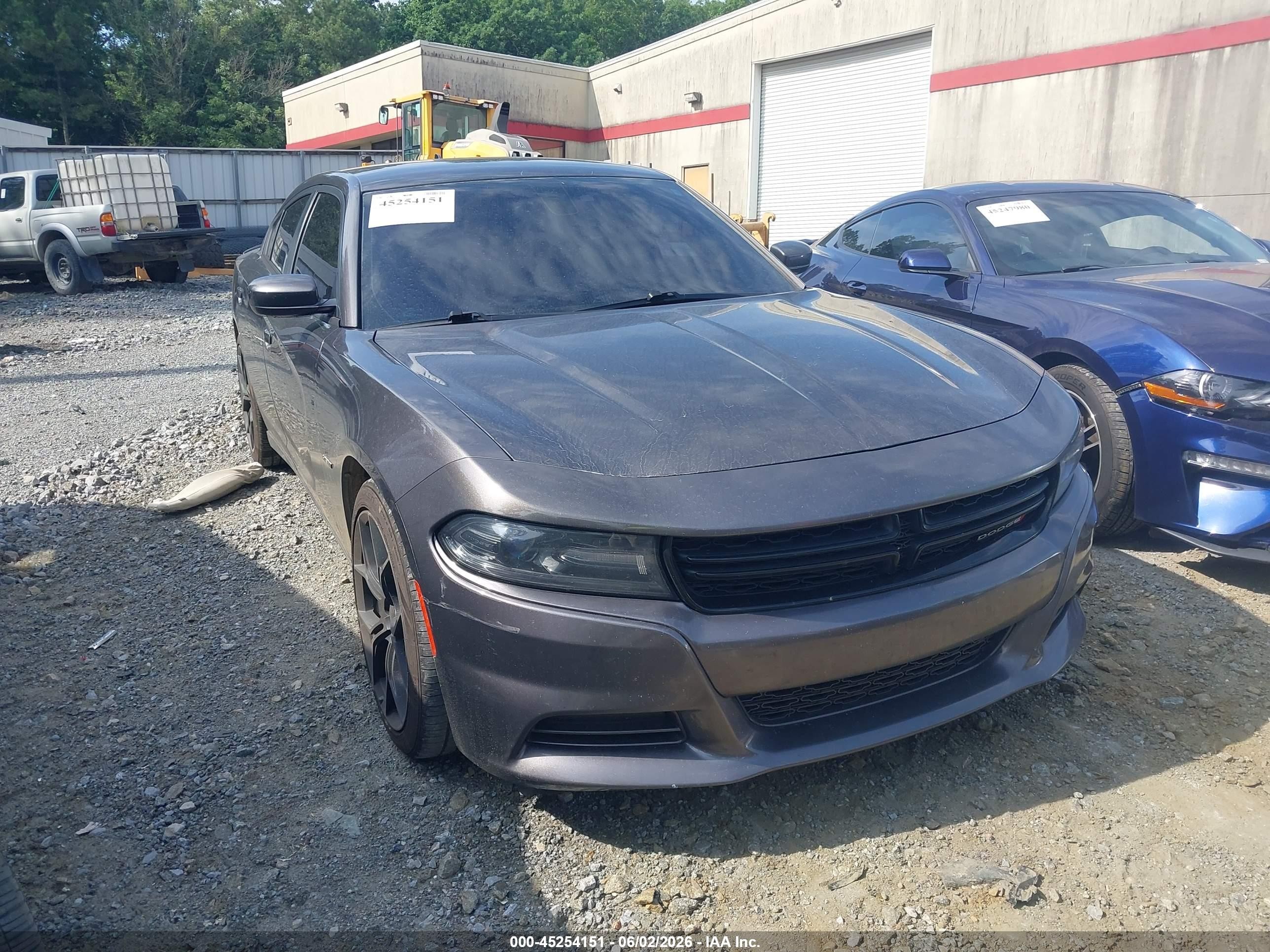 2015 Dodge Charger R/t Gray vin: 2C3CDXCT7FH729833