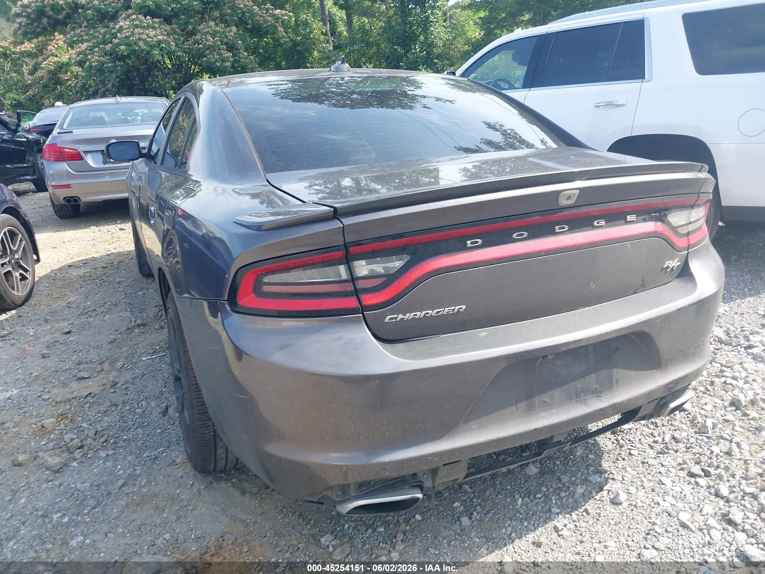 2015 Dodge Charger R/t Gray vin: 2C3CDXCT7FH729833