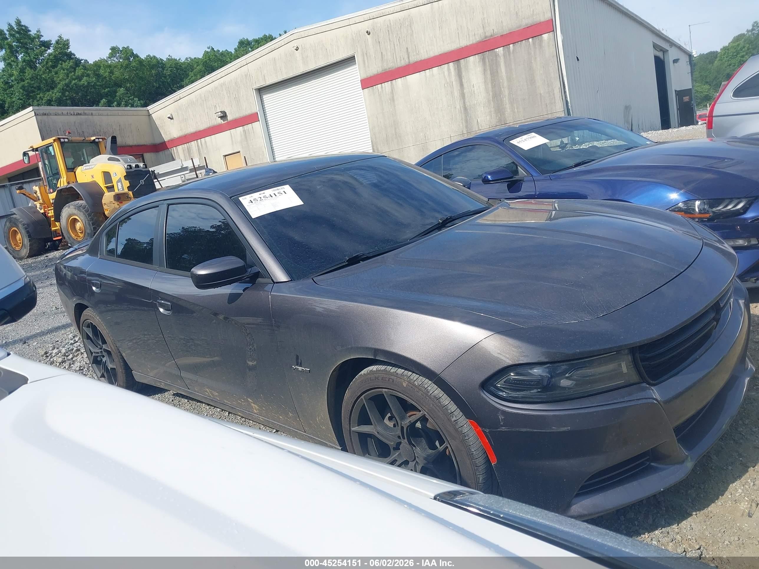 2015 Dodge Charger R/t Gray vin: 2C3CDXCT7FH729833