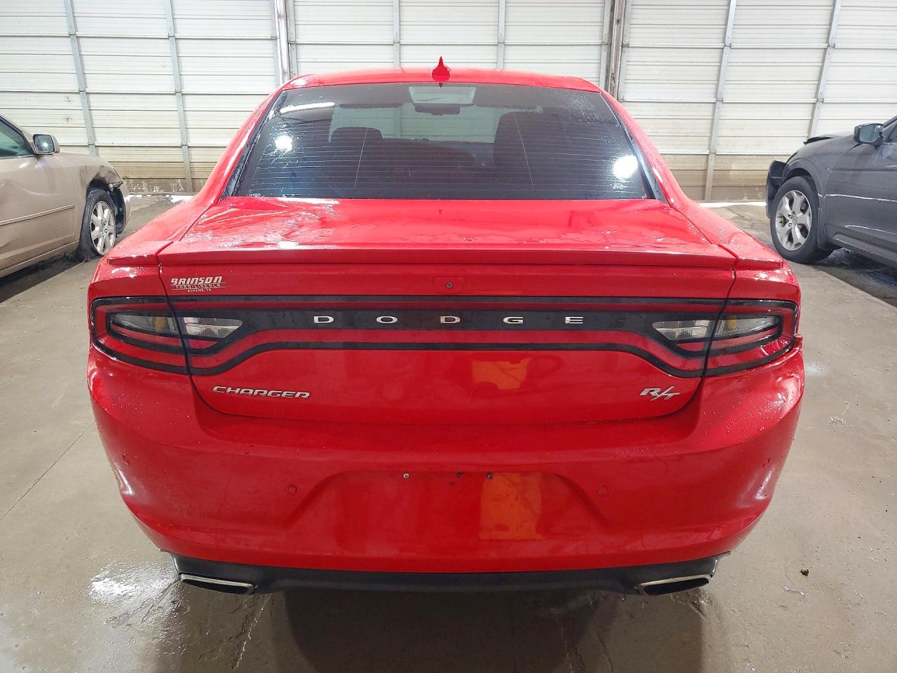 2015 Dodge Charger R/t Красный vin: 2C3CDXCT7FH745613