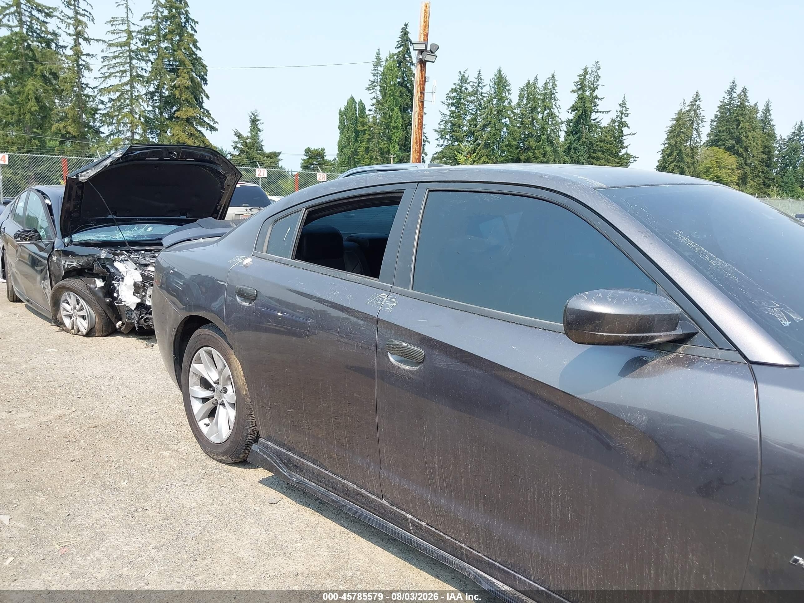 2015 Dodge Charger R/t Серый vin: 2C3CDXCT7FH826692