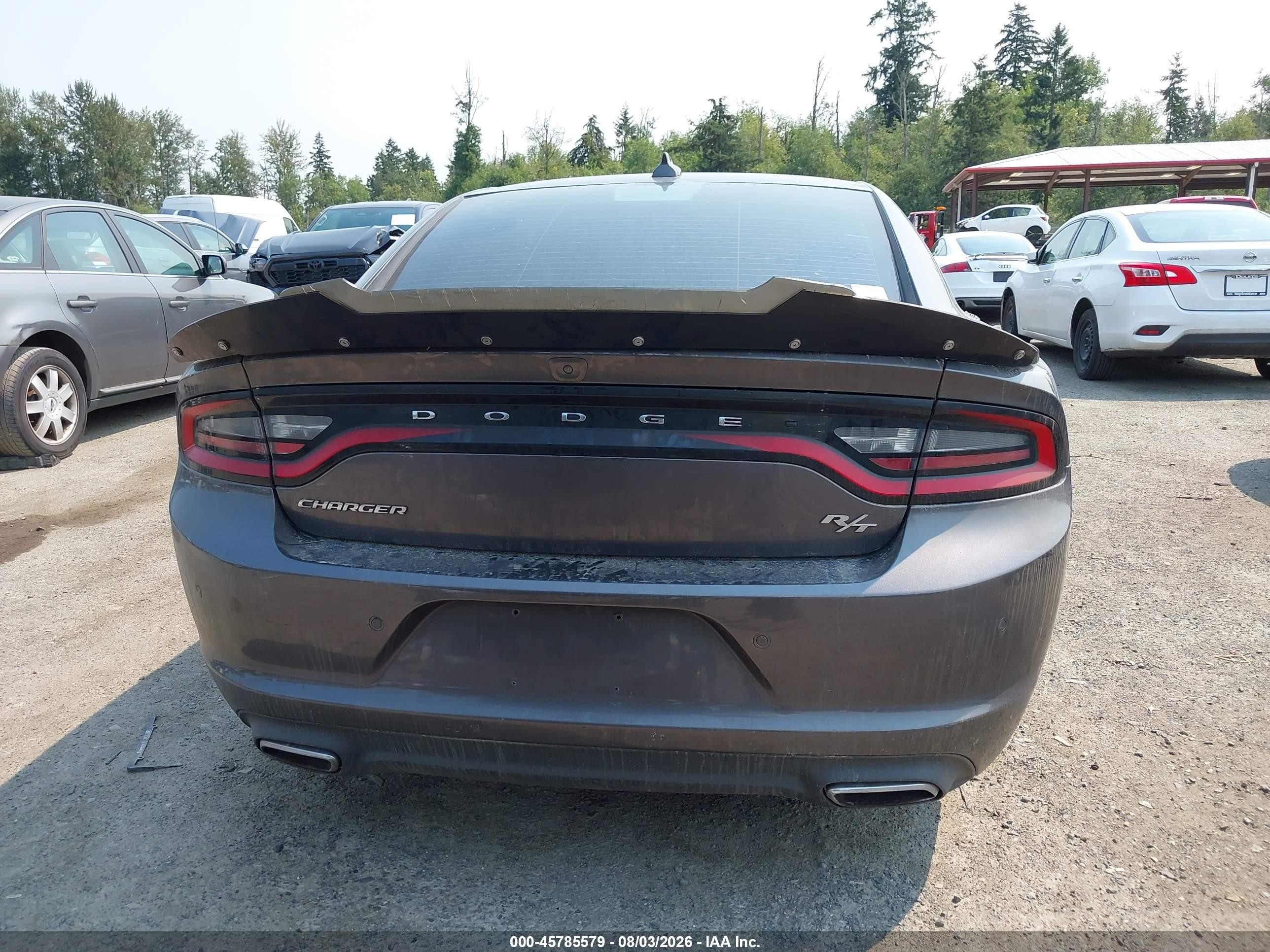2015 Dodge Charger R/t Серый vin: 2C3CDXCT7FH826692