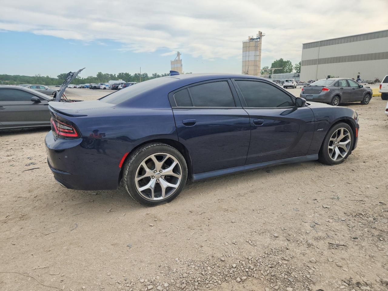 2015 Dodge Charger R Blue vin: 2C3CDXCT7FH857330