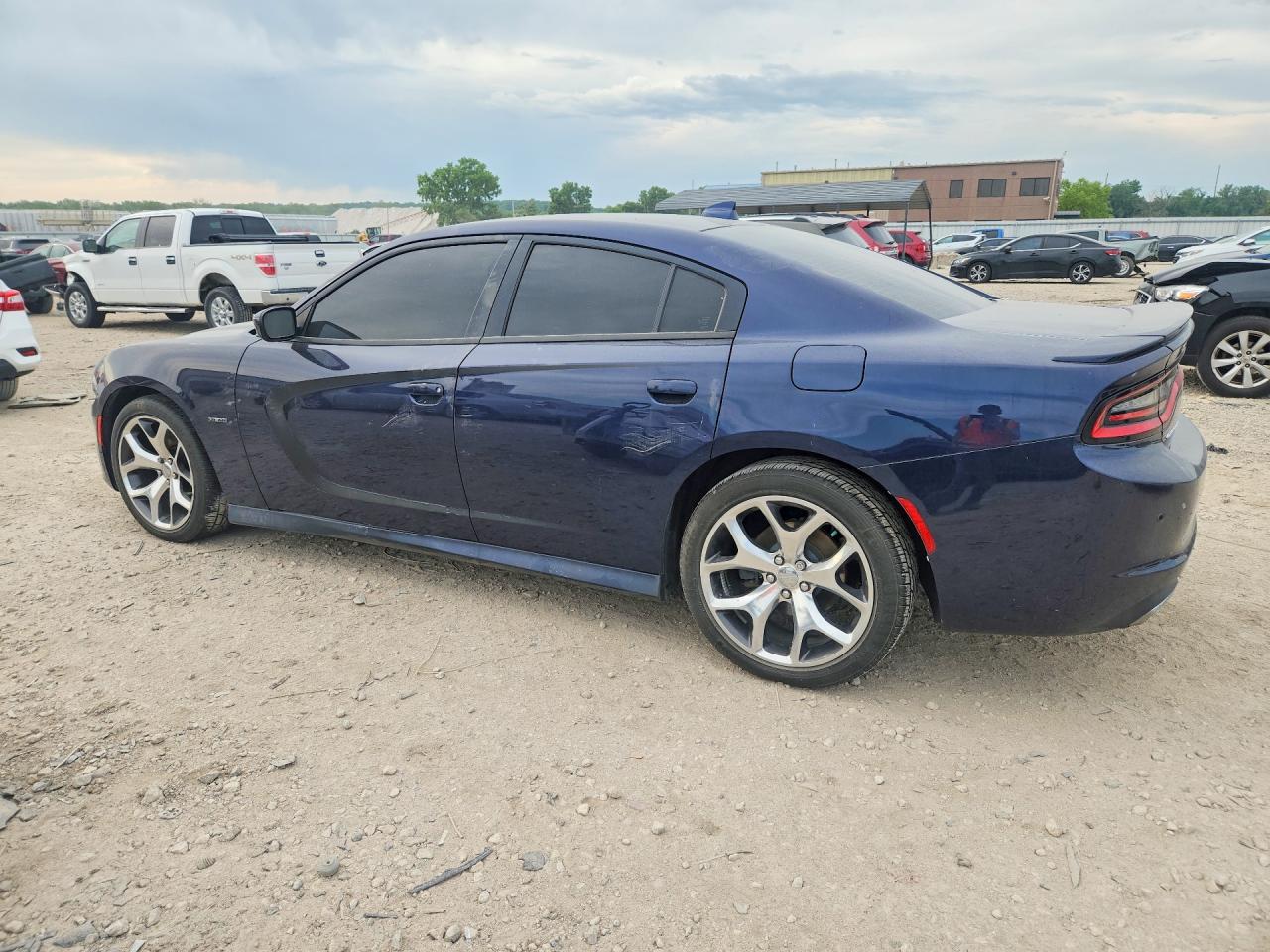 2015 Dodge Charger R Blue vin: 2C3CDXCT7FH857330