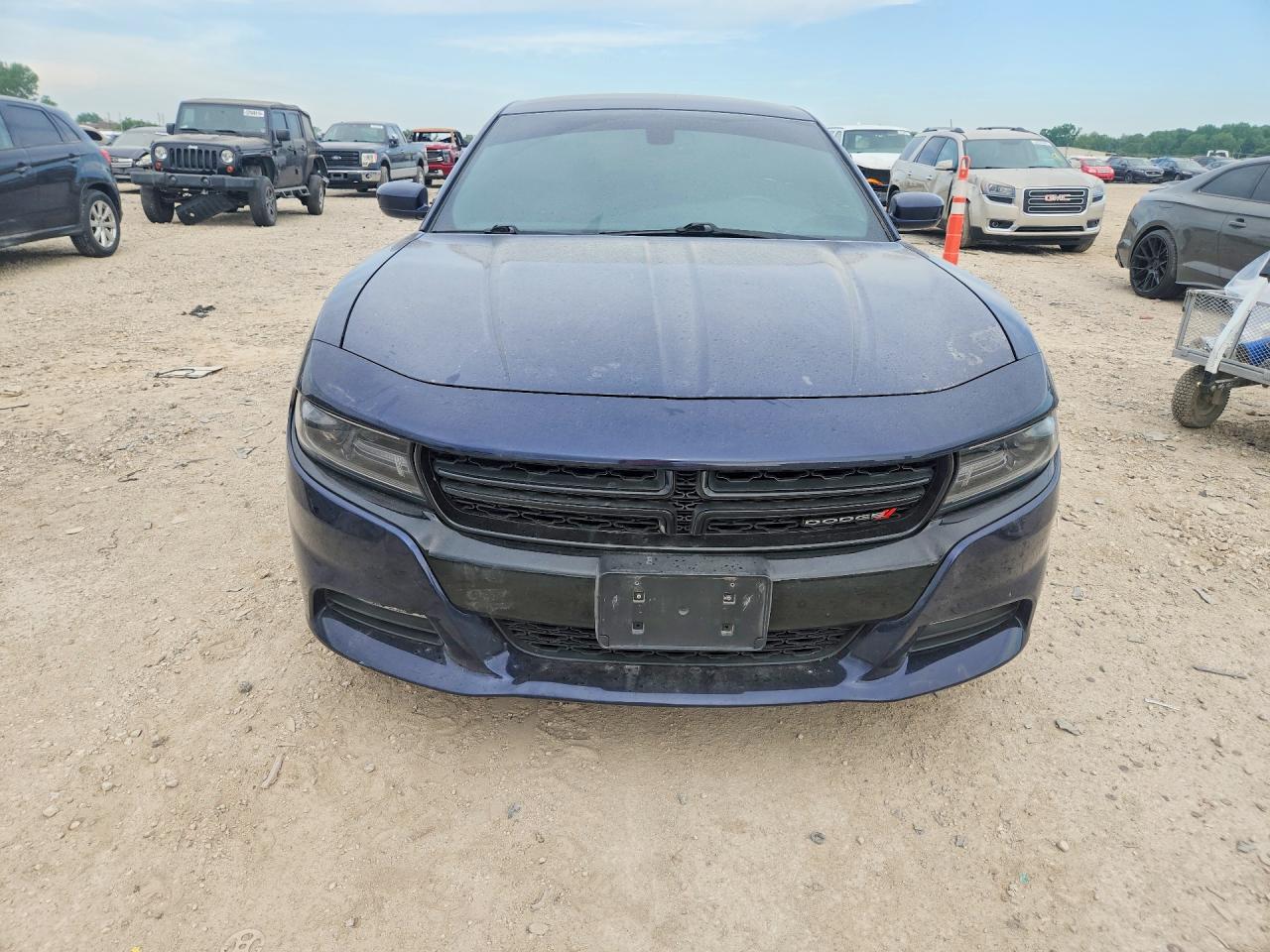 2015 Dodge Charger R Blue vin: 2C3CDXCT7FH857330