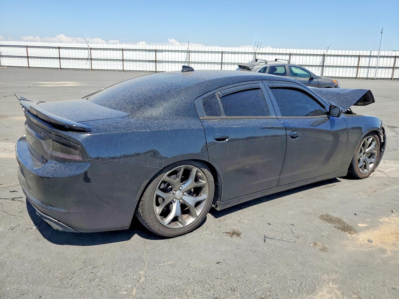2015 Dodge Charger R/t Charcoal vin: 2C3CDXCT7FH871504