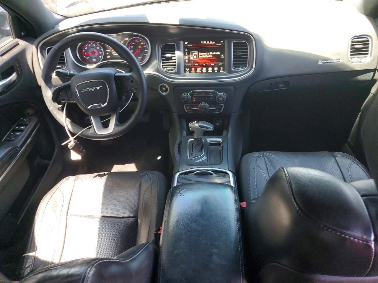 2015 Dodge Charger R/t Black vin: 2C3CDXCT7FH886536