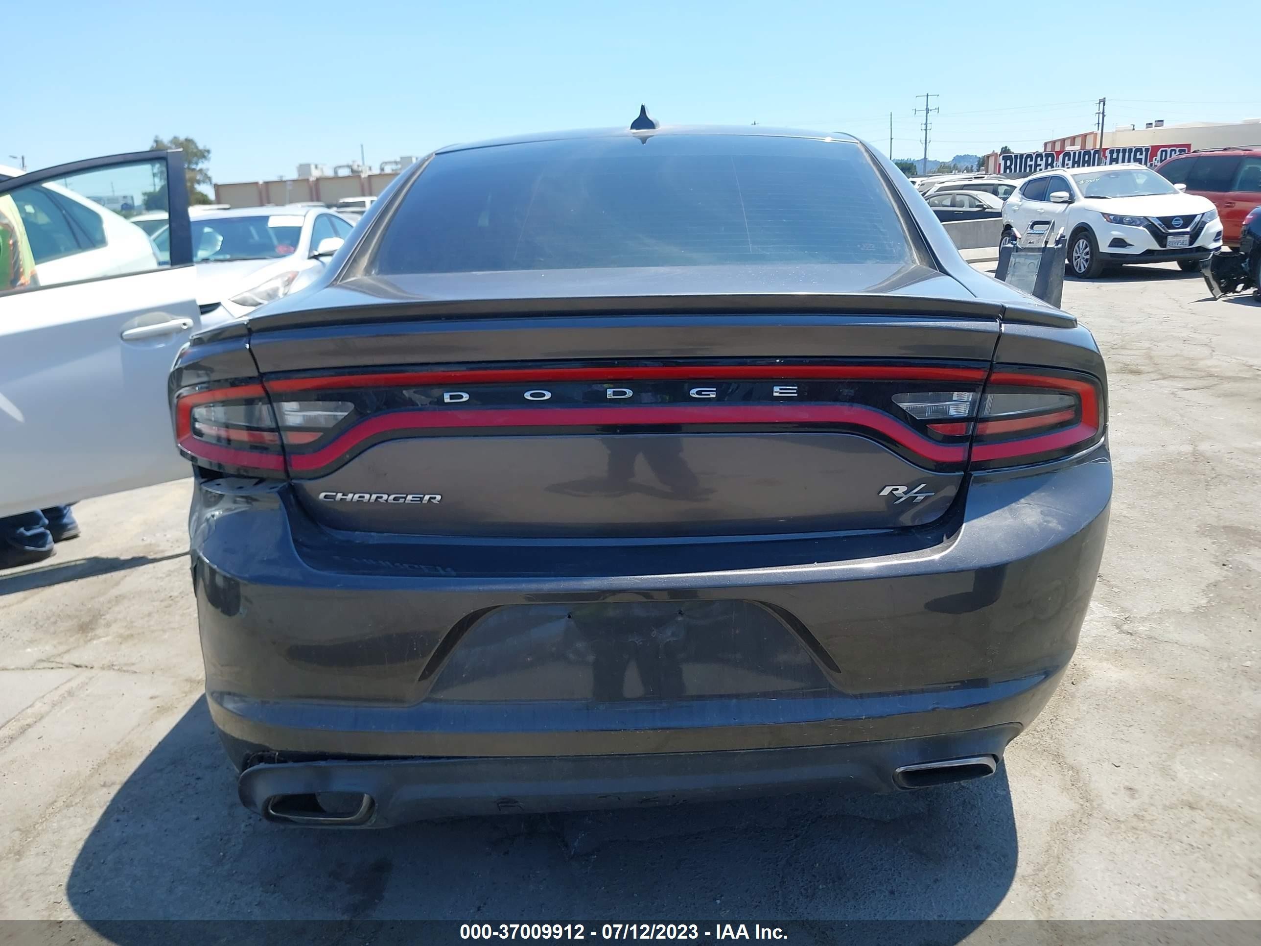 2016 Dodge Charger R/t Серый vin: 2C3CDXCT7GH233027