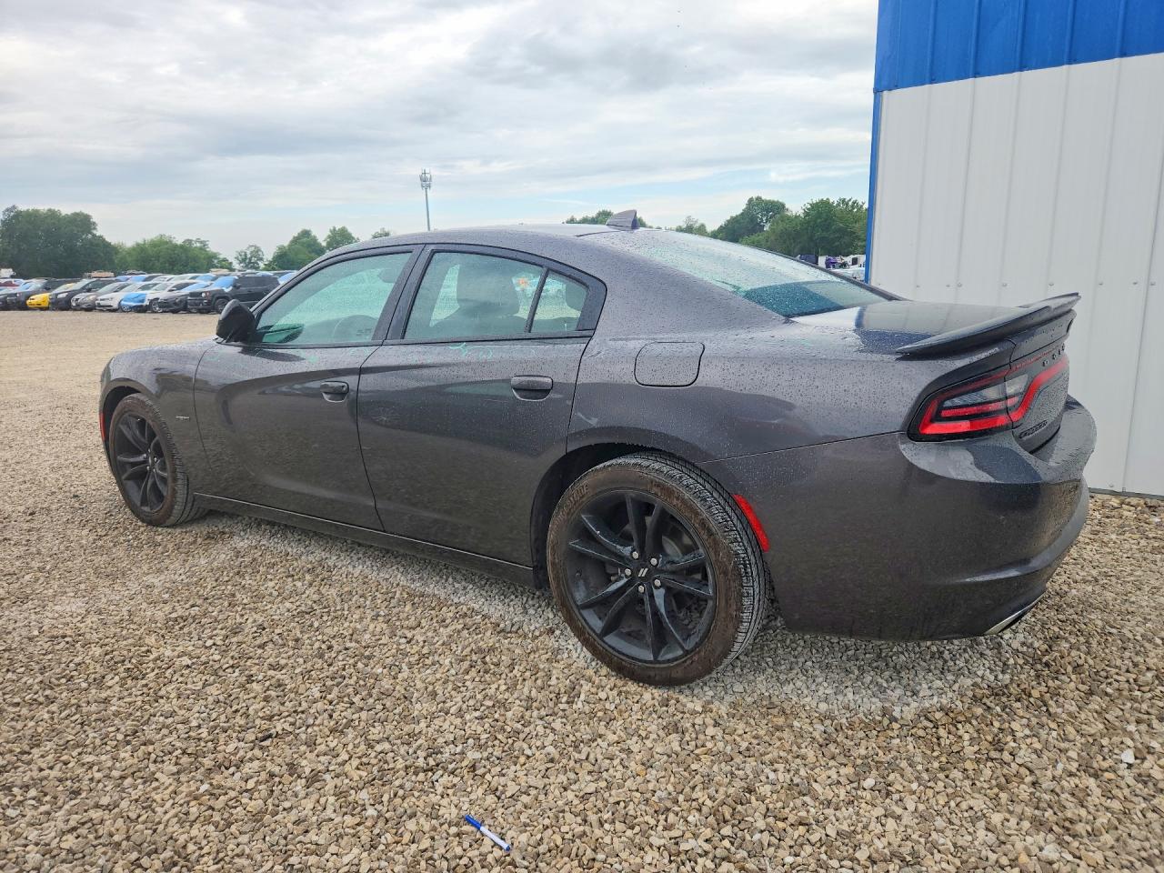 2018 Dodge Charger R Charcoal vin: 2C3CDXCT7JH135266
