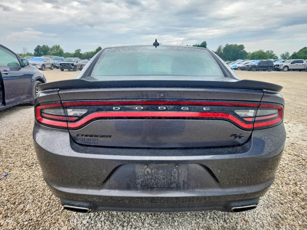 2018 Dodge Charger R Charcoal vin: 2C3CDXCT7JH135266