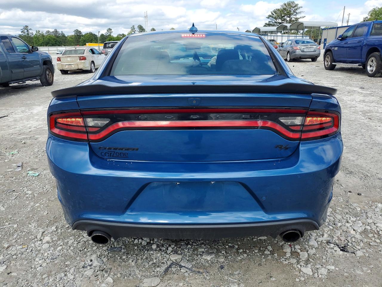 2020 Dodge Charger R Blue vin: 2C3CDXCT7LH228601