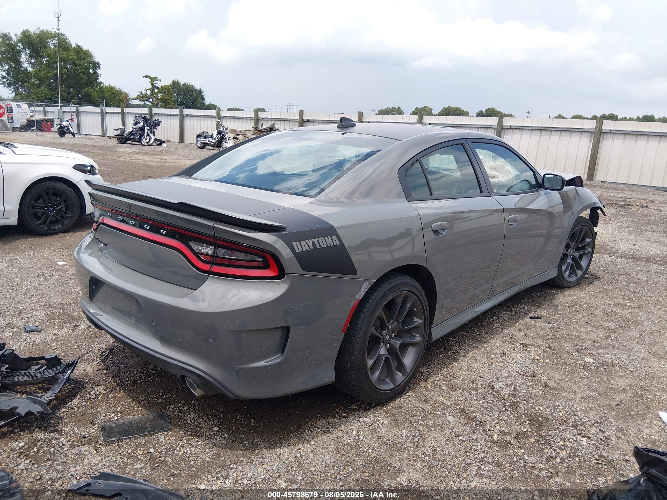 2023 Dodge Charger R/t Gray vin: 2C3CDXCT7PH651331