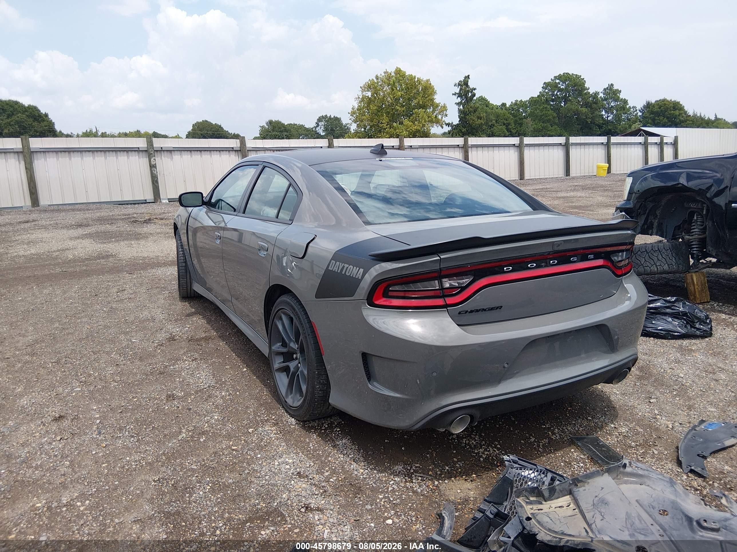 2023 Dodge Charger R/t Gray vin: 2C3CDXCT7PH651331