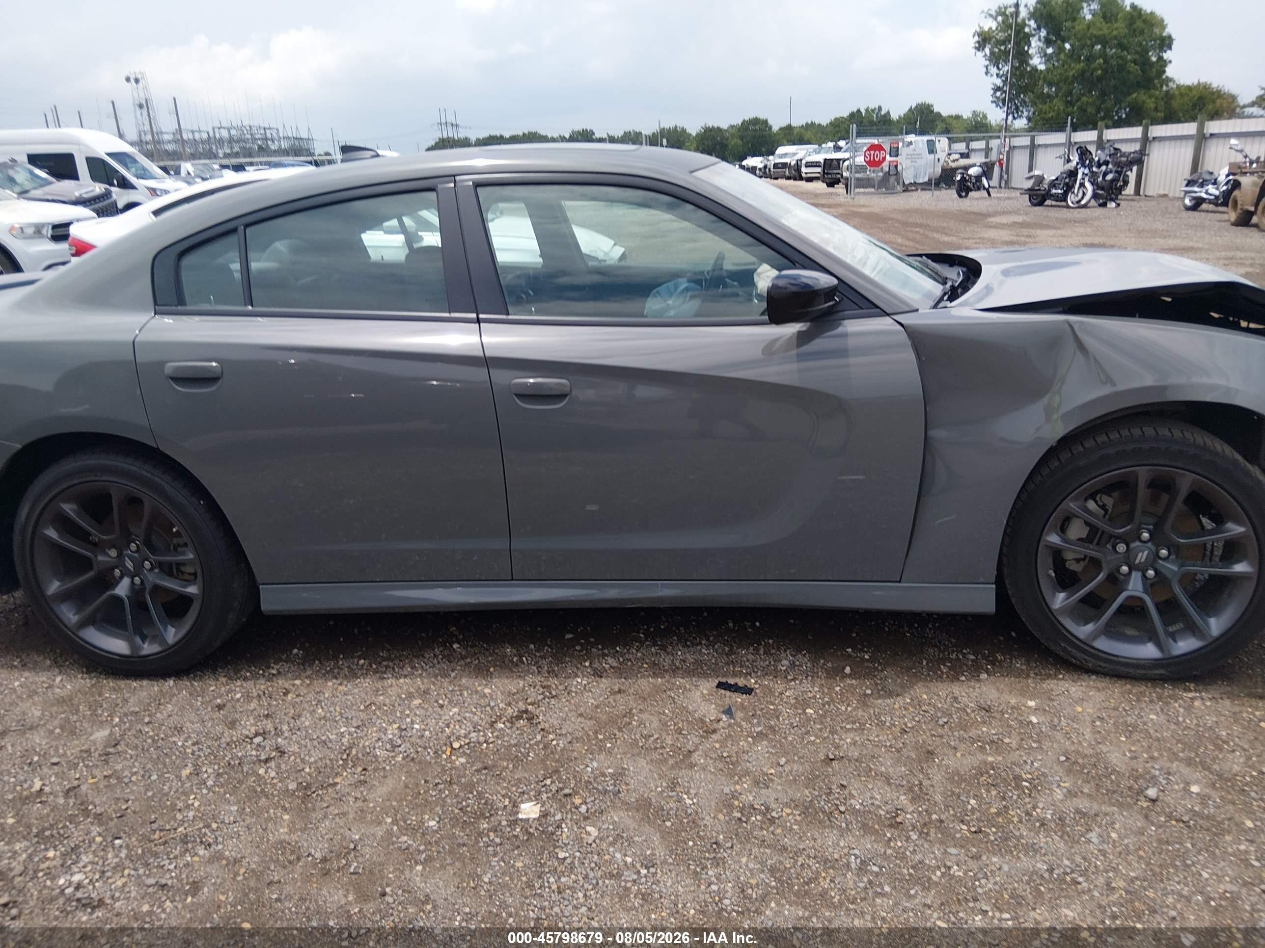 2023 Dodge Charger R/t Gray vin: 2C3CDXCT7PH651331