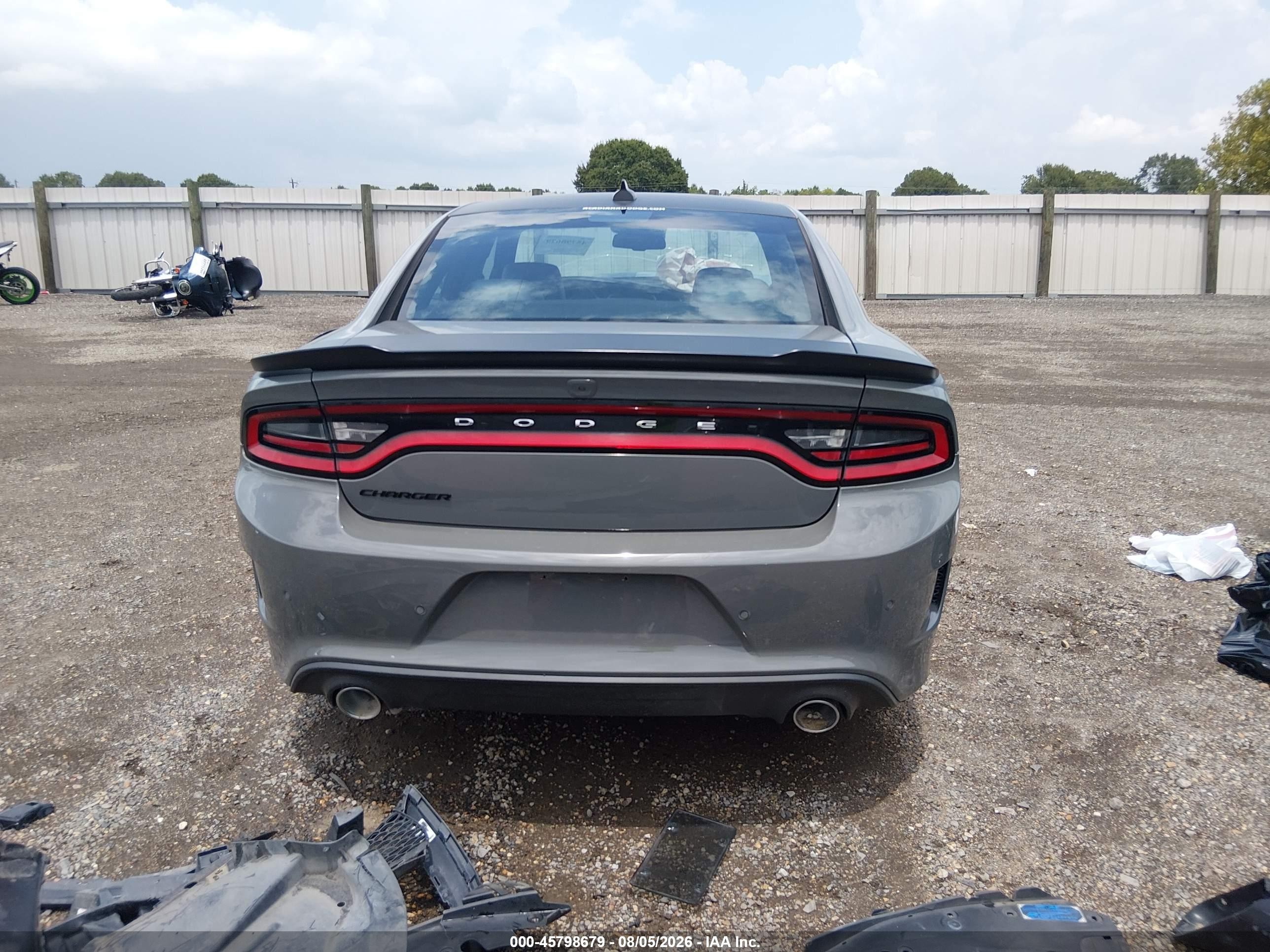 2023 Dodge Charger R/t Gray vin: 2C3CDXCT7PH651331