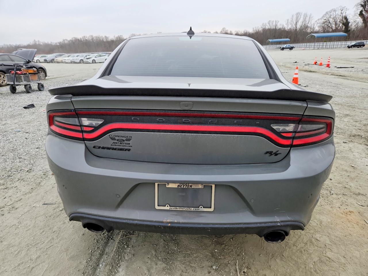 2023 Dodge Charger R Gray vin: 2C3CDXCT7PH703671