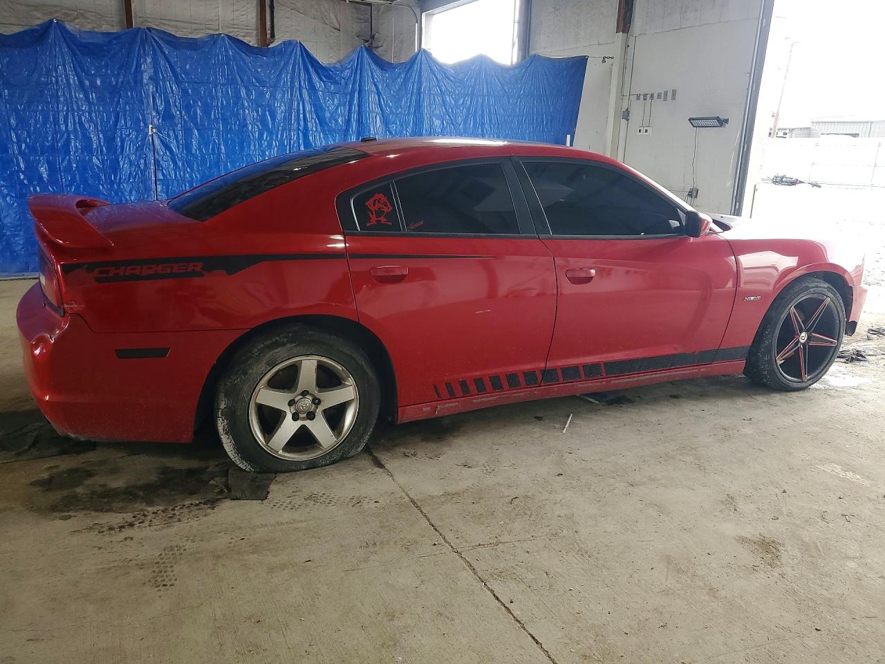 2012 Dodge Charger R/t Red vin: 2C3CDXCT8CH142214